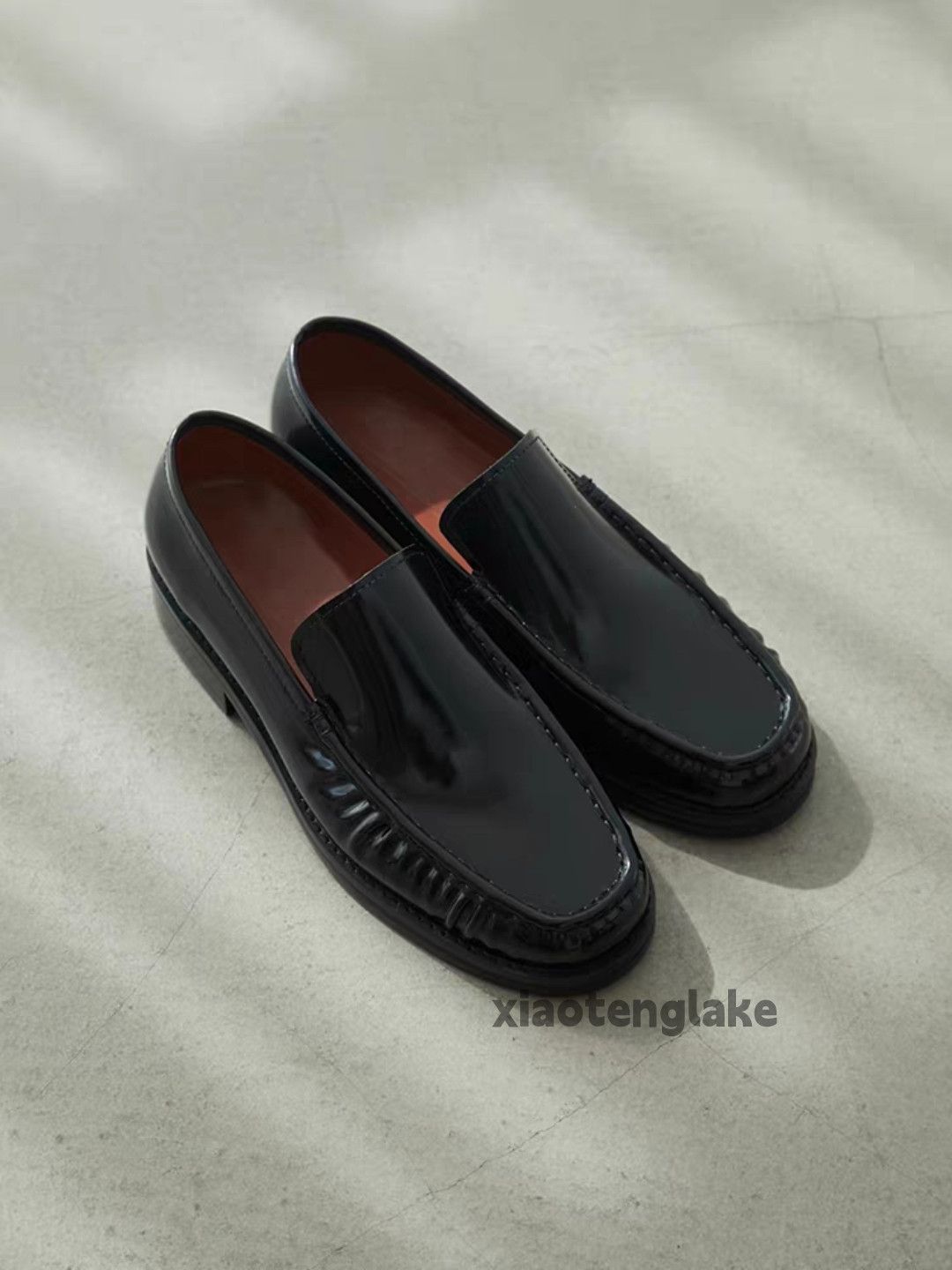 Vintage Unisex utility punk yuppie loafer slip on shoes Size US 7 / EU 40 - 6 Thumbnail