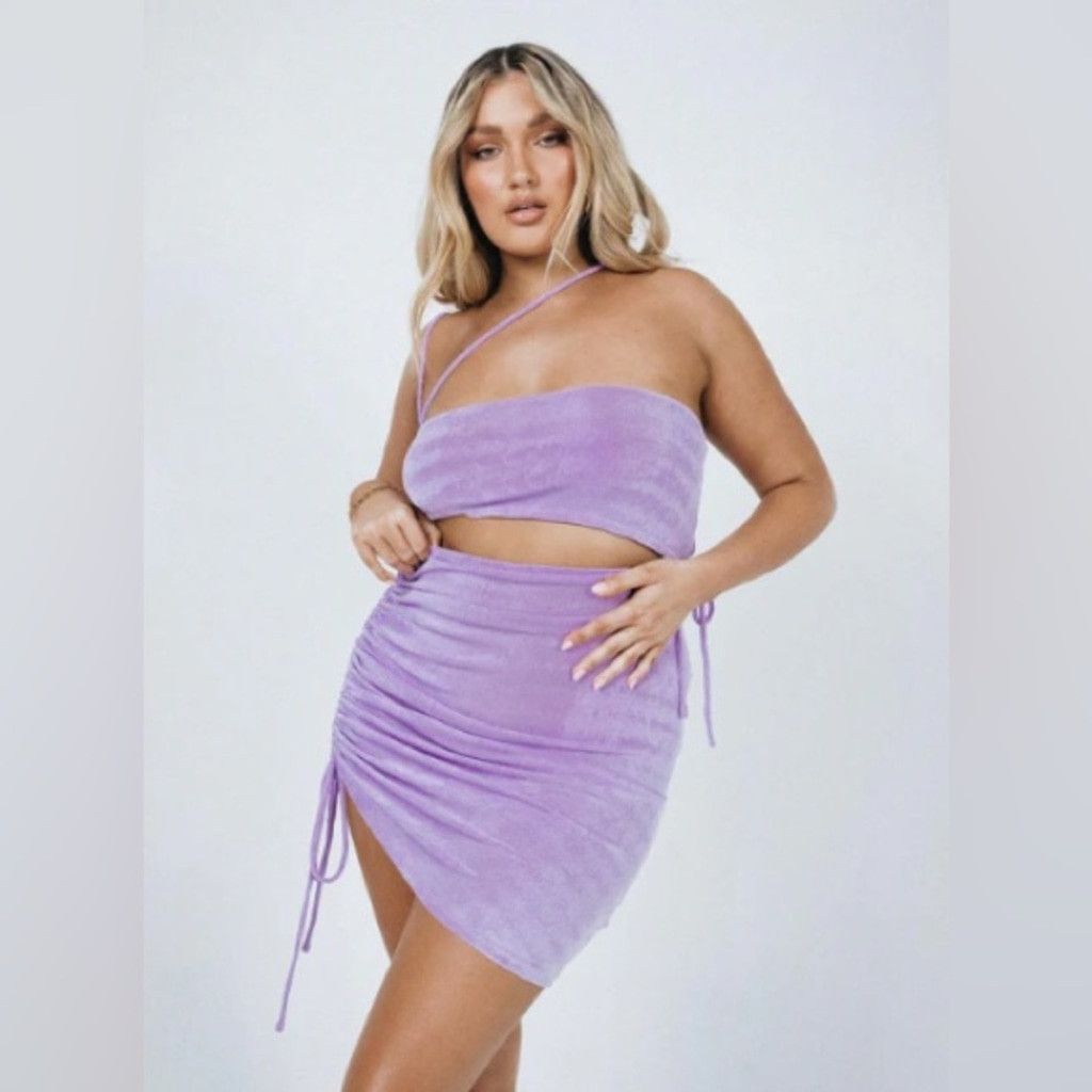 PRINCESS POLLY 🆕 NWT Imelda Mini Dress – Lilac | Princess Polly Size XS / US 0-2 / IT 36-38 - 1 Thumbnail