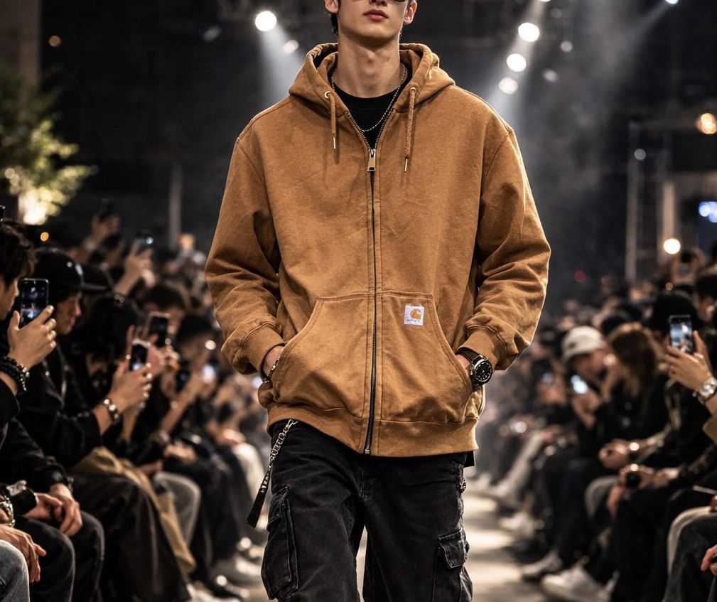 Carhartt Carhartt RainDefenderHoodie Carhartt Brown GorpcoreAesthetic Size US M / EU 48-50 / 2 - 1 Thumbnail
