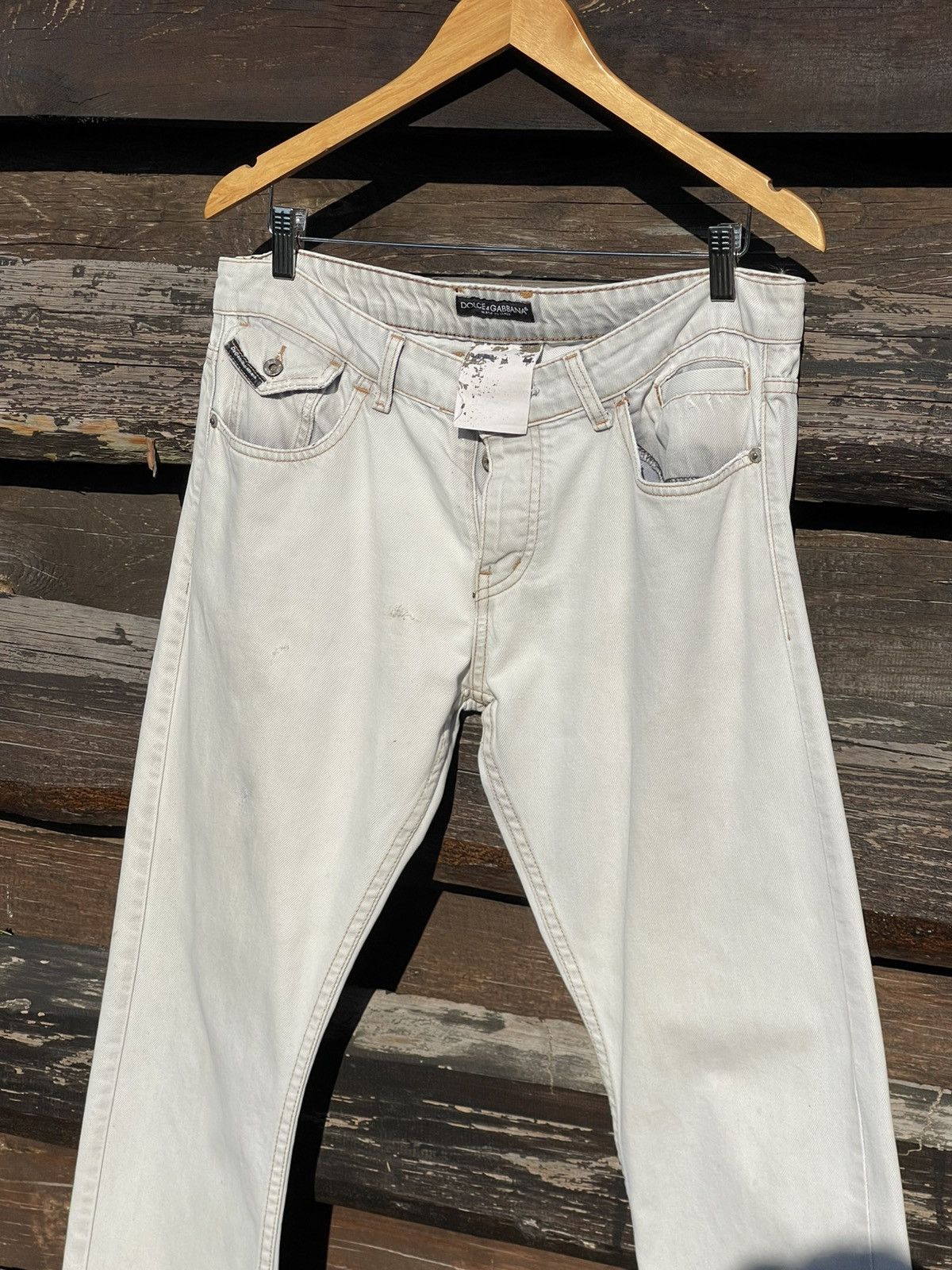 Dolce & Gabbana Y2K Dolce & Gabbana grey jeans Vintage Size US 34 / EU 50 - 9 Thumbnail