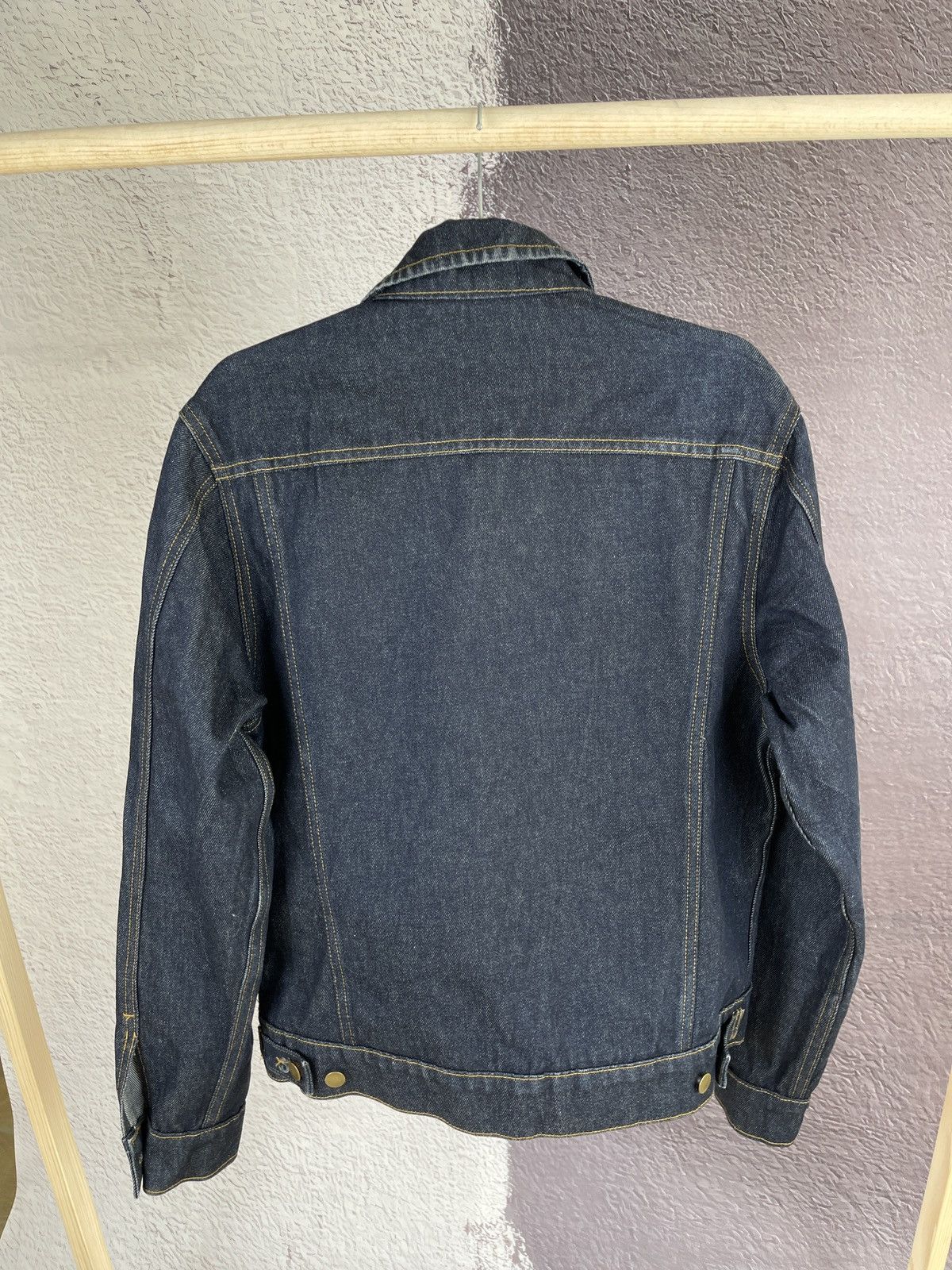American Apparel American Apparel indigo blue denim trucker jacket made in US Size US M / EU 48-50 / 2 - 9 Thumbnail