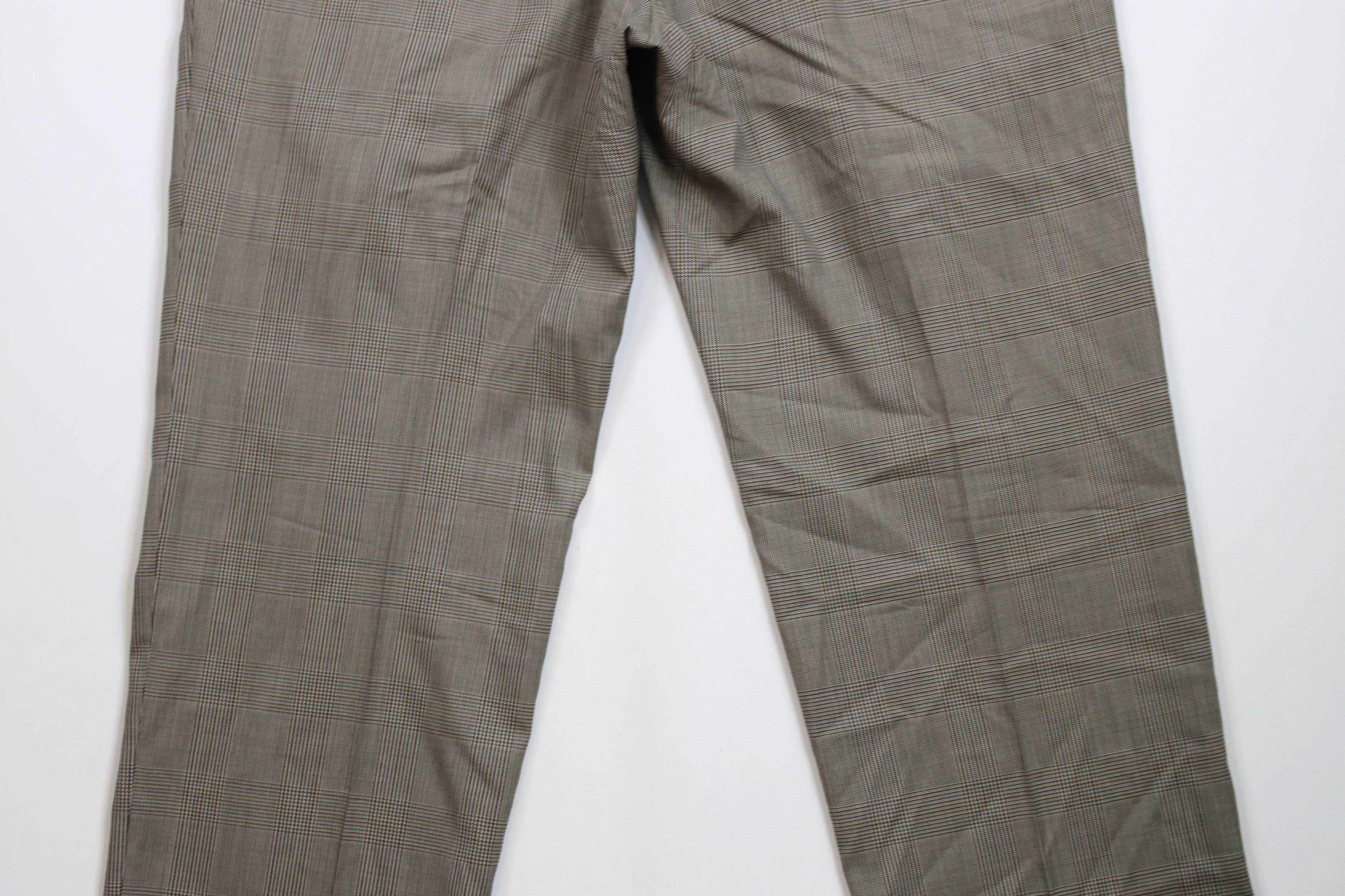 Vintage Vintage 90s Streetwear Houndstooth Wide Leg Chino Pants Size US 38 / EU 54 - 11 Thumbnail