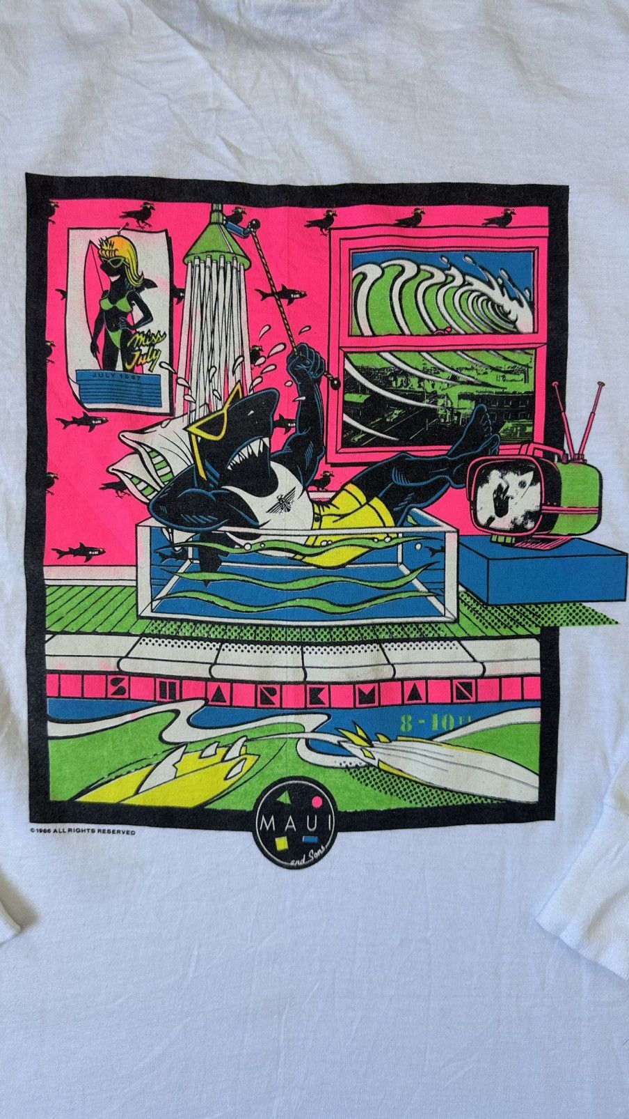 Maui and Sons VINTAGE MAUI AND SONS LONG SLEEVE TEE Size US M / EU 48-50 / 2 - 2 Thumbnail