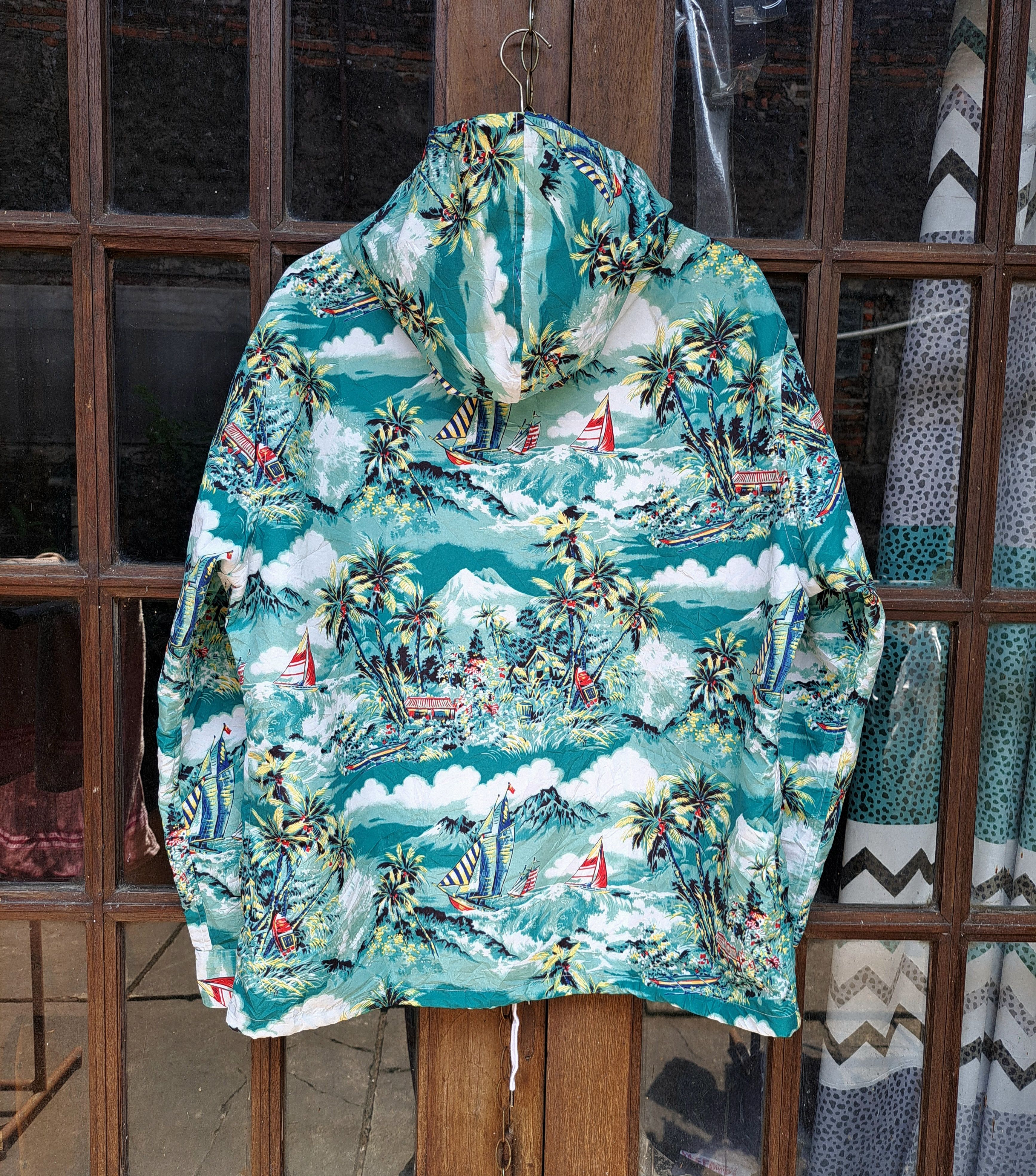 Polo Ralph Lauren Polo Ralph Lauren Sailing Anorak Light Jacket Hawaiian Sz L Size US L / EU 52-54 / 3 - 5 Thumbnail