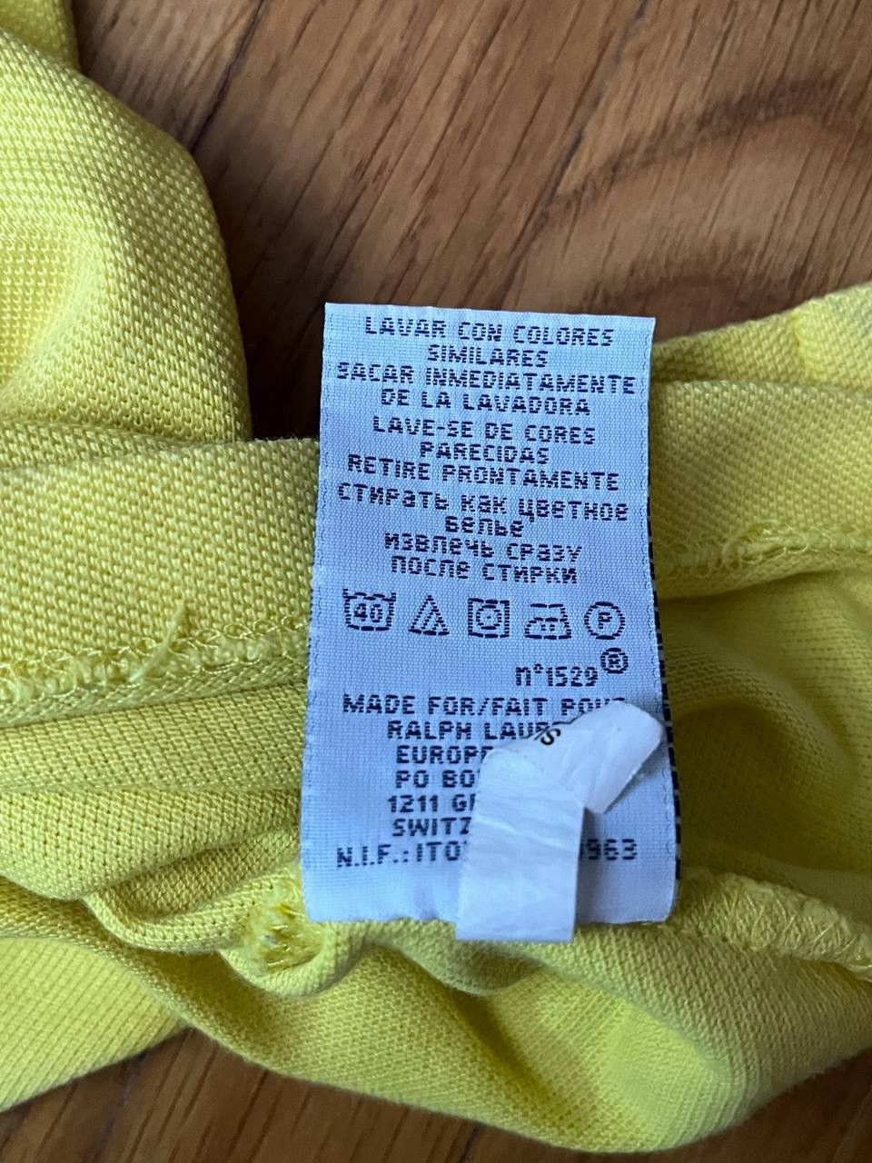 Ralph Lauren Polo Ralph Lauren basic polo yellow lemon tee Size US M / EU 48-50 / 2 - 7 Thumbnail