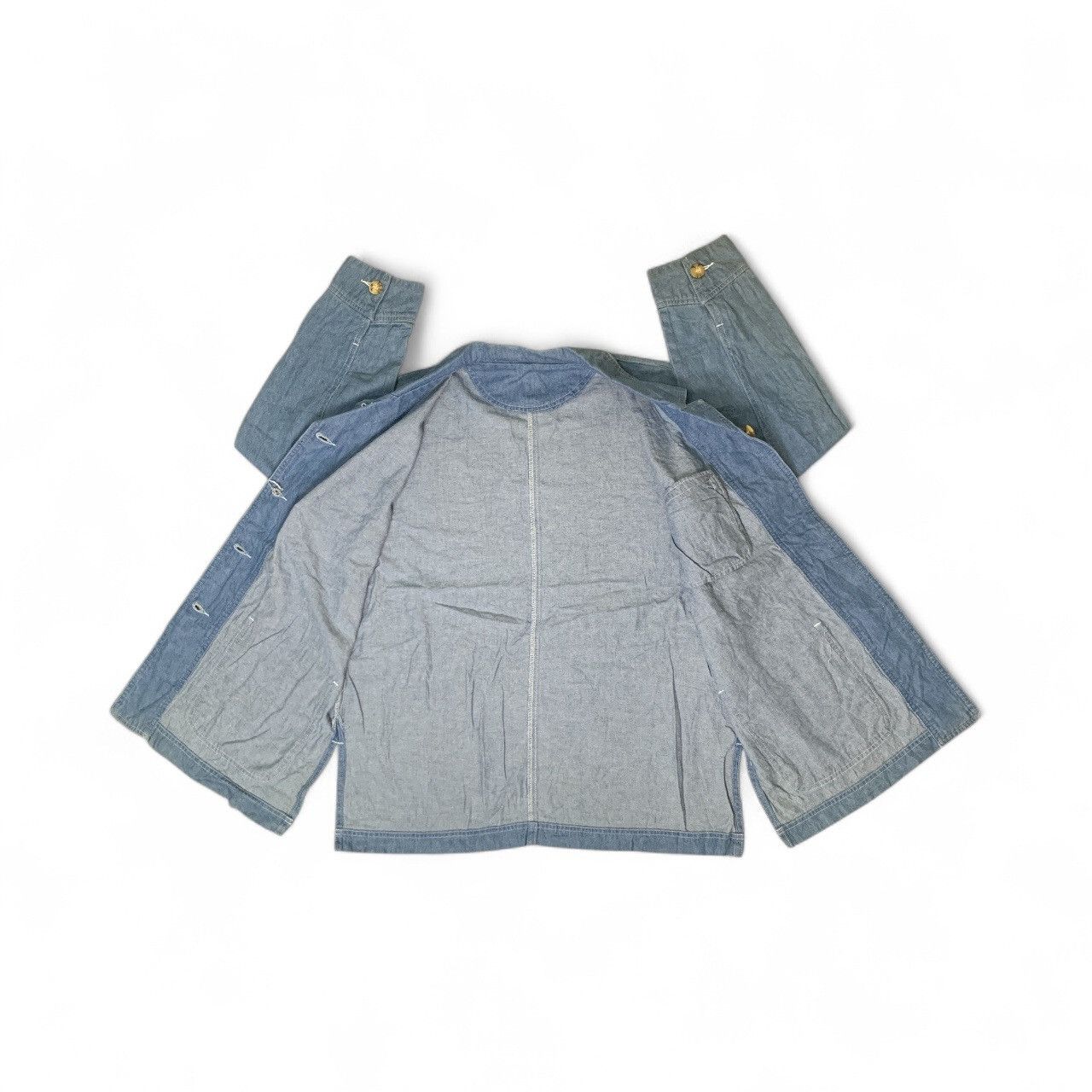 Other Rare Design Vintage Majesty & King Soft Denim Jackets Size US L / EU 52-54 / 3 - 3 Thumbnail