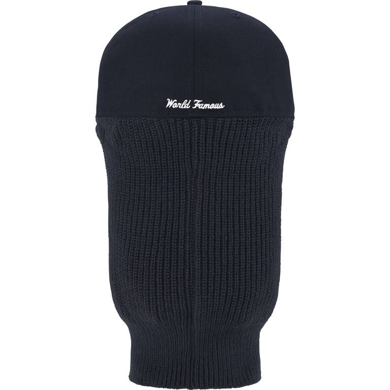 New Era × Supreme Supreme Box Logo New Era 59FIFTY Hat + Balaclava Navy 7 3/8 Size ONE SIZE - 4 Thumbnail