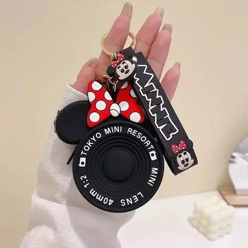 Japanese Brand Kawaii Portable Minnie Mini Wallet Keychain Size ONE SIZE - 1 Thumbnail