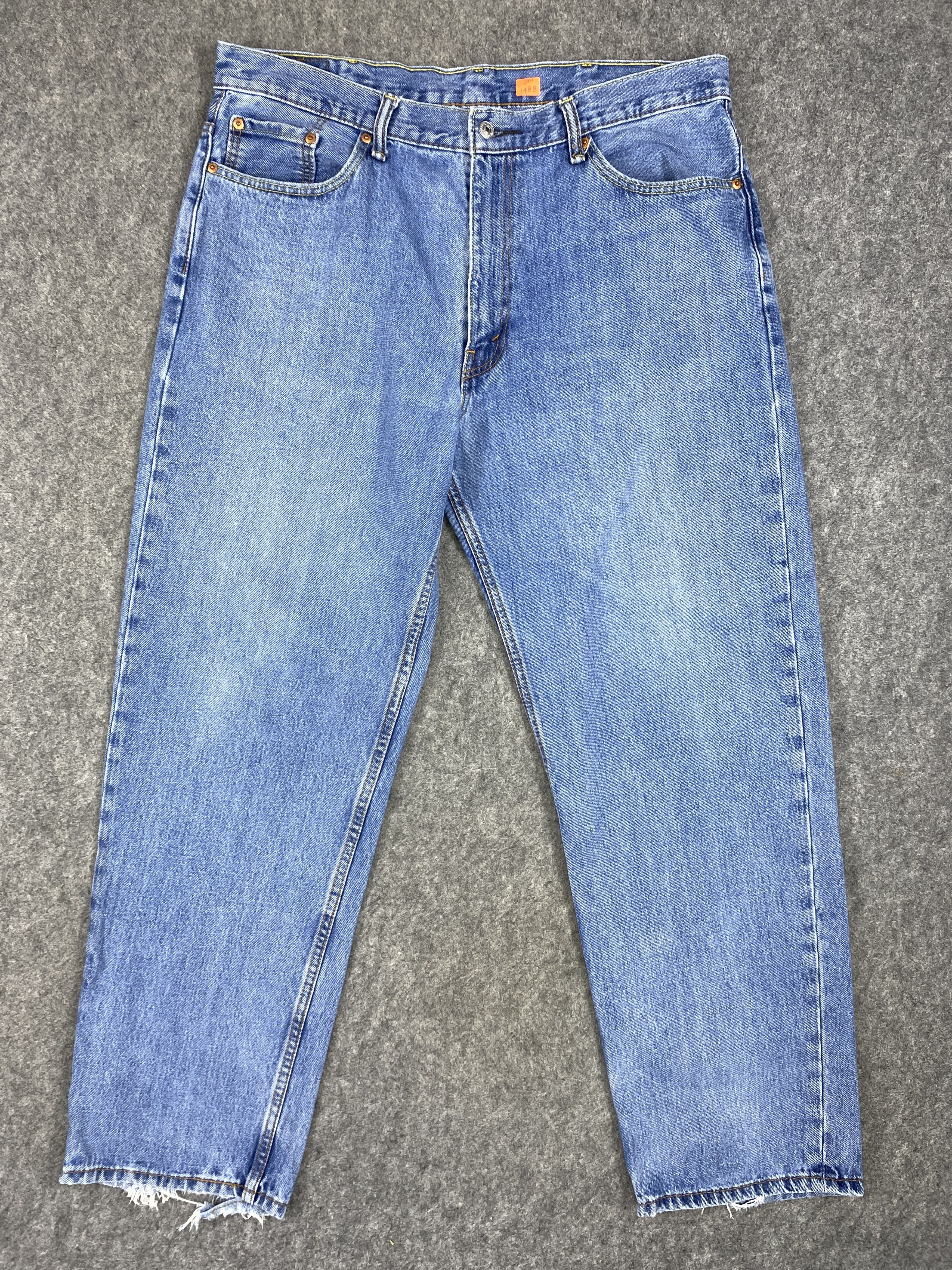 Levi's Blue Levi's 550 Jeans 38x30.5 Denim -JN1488 Size US 34 / EU 50 - 1 Thumbnail