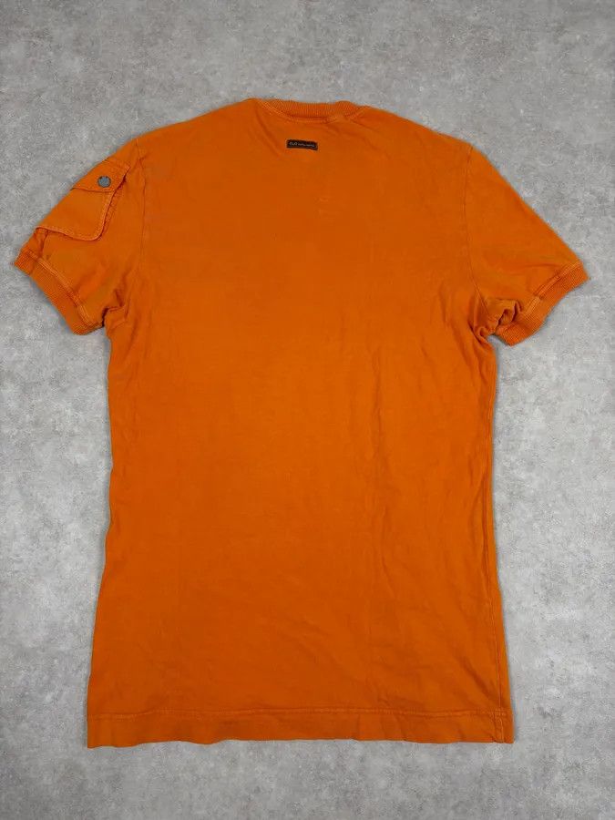 Dolce & Gabbana 2000s Dolce & Gabbana Cargo Pocket Orange T-Shirt Size US S / EU 44-46 / 1 - 6 Thumbnail