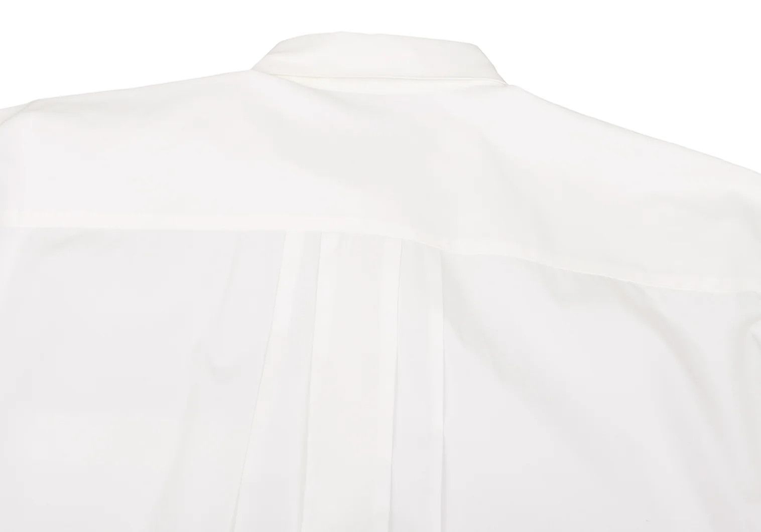 Issey Miyake Front Pleat Shirt in White, Size L Size US L / EU 52-54 / 3 - 12 Thumbnail