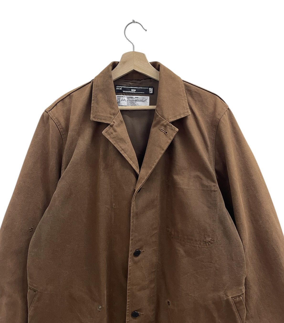 Japanese Brand Japanese Brand Canvas Chore Jacket Size US M / EU 48-50 / 2 - 2 Thumbnail