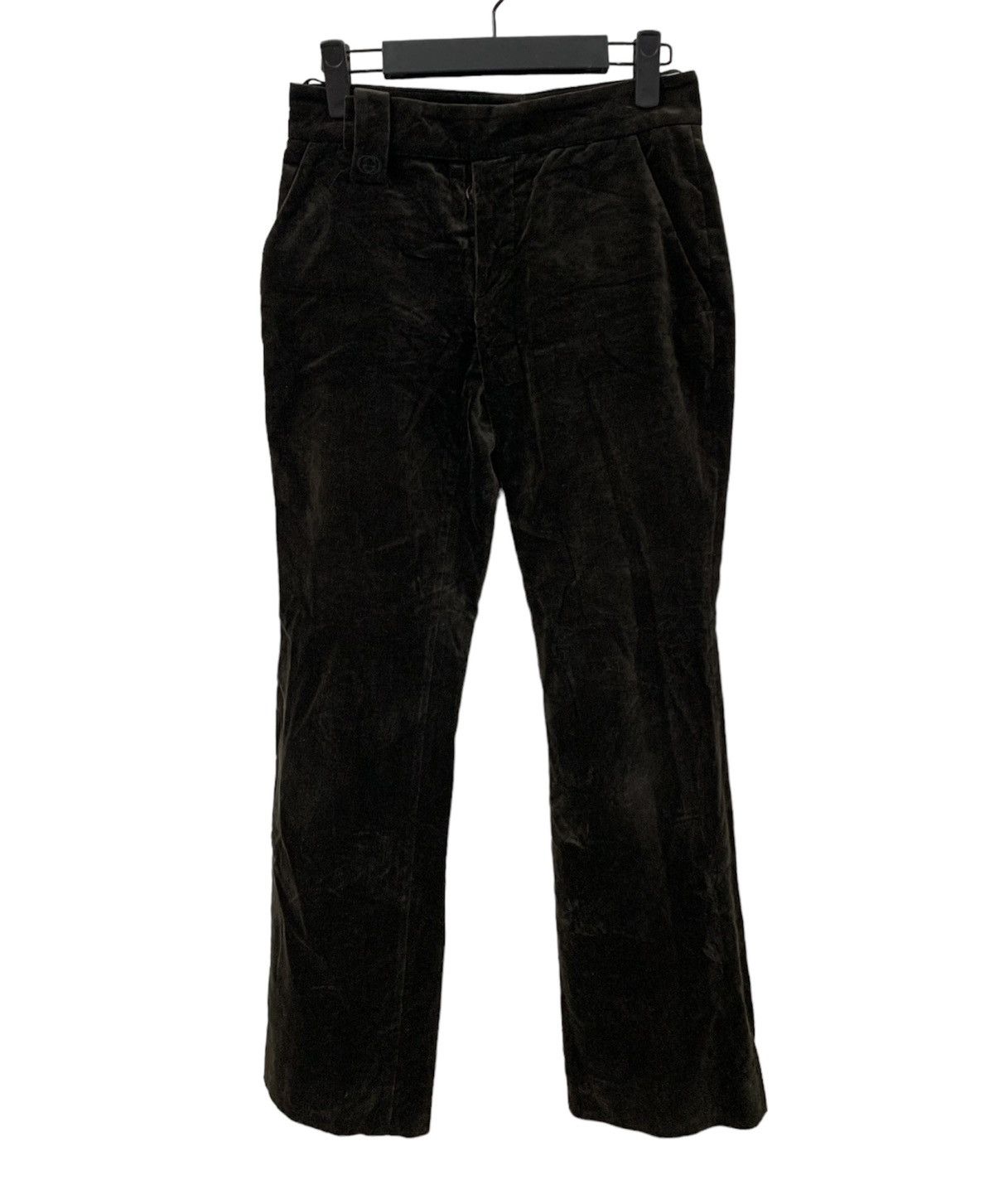 Gucci Gucci Brown Velvet Tailored Trousers Made in Italy Size 28" / US 6 / IT 42 - 4 Thumbnail