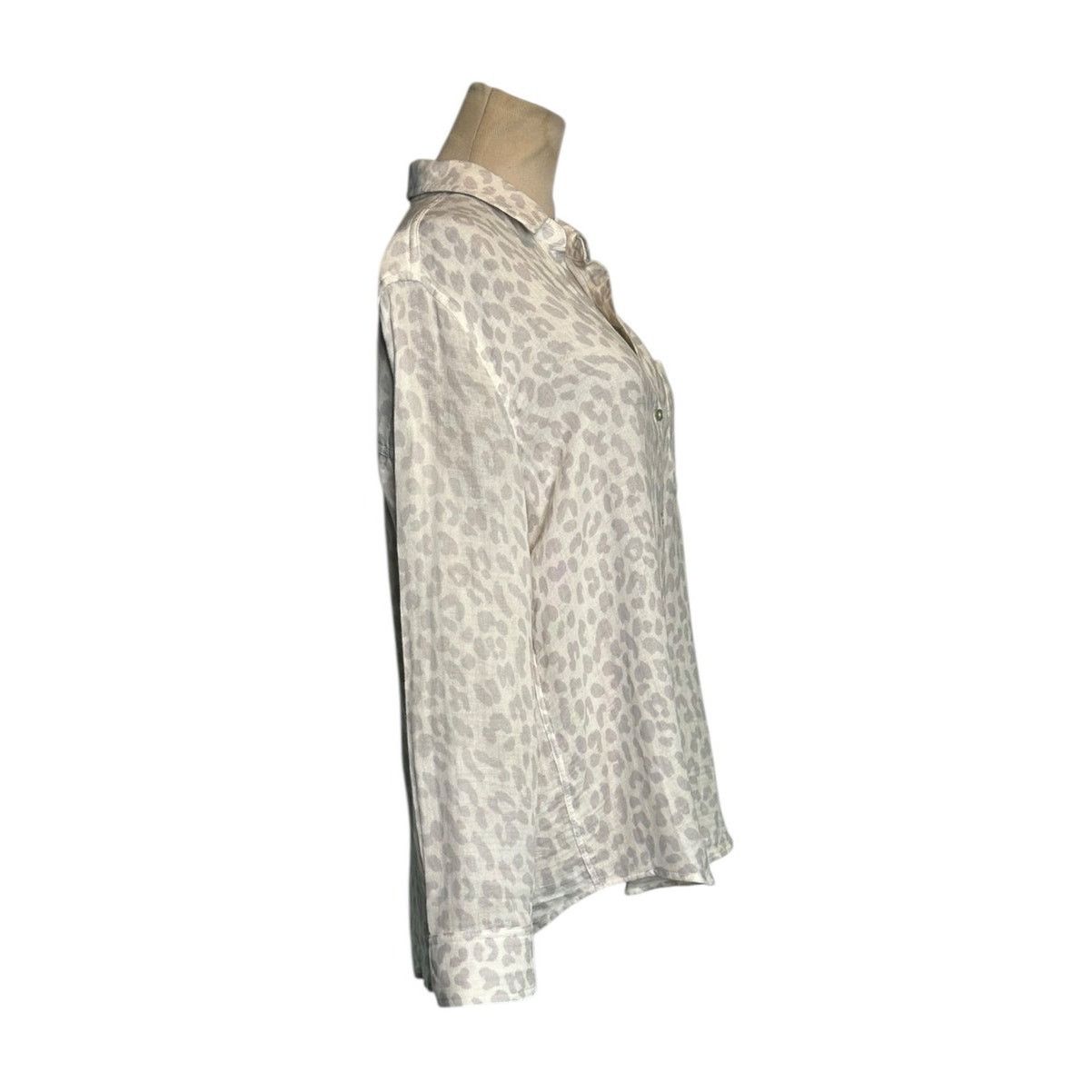 Rails Rails Ellis Grey Jaguar Button Front Shirt Tunic size Small Size S / US 4 / IT 40 - 10 Thumbnail