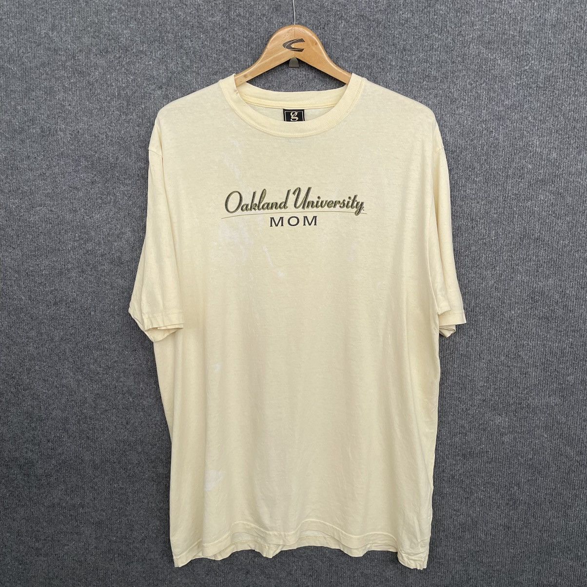 Vintage 1990s Oakland University MOM T Shirt Size US L / EU 52-54 / 3 - 1 Thumbnail
