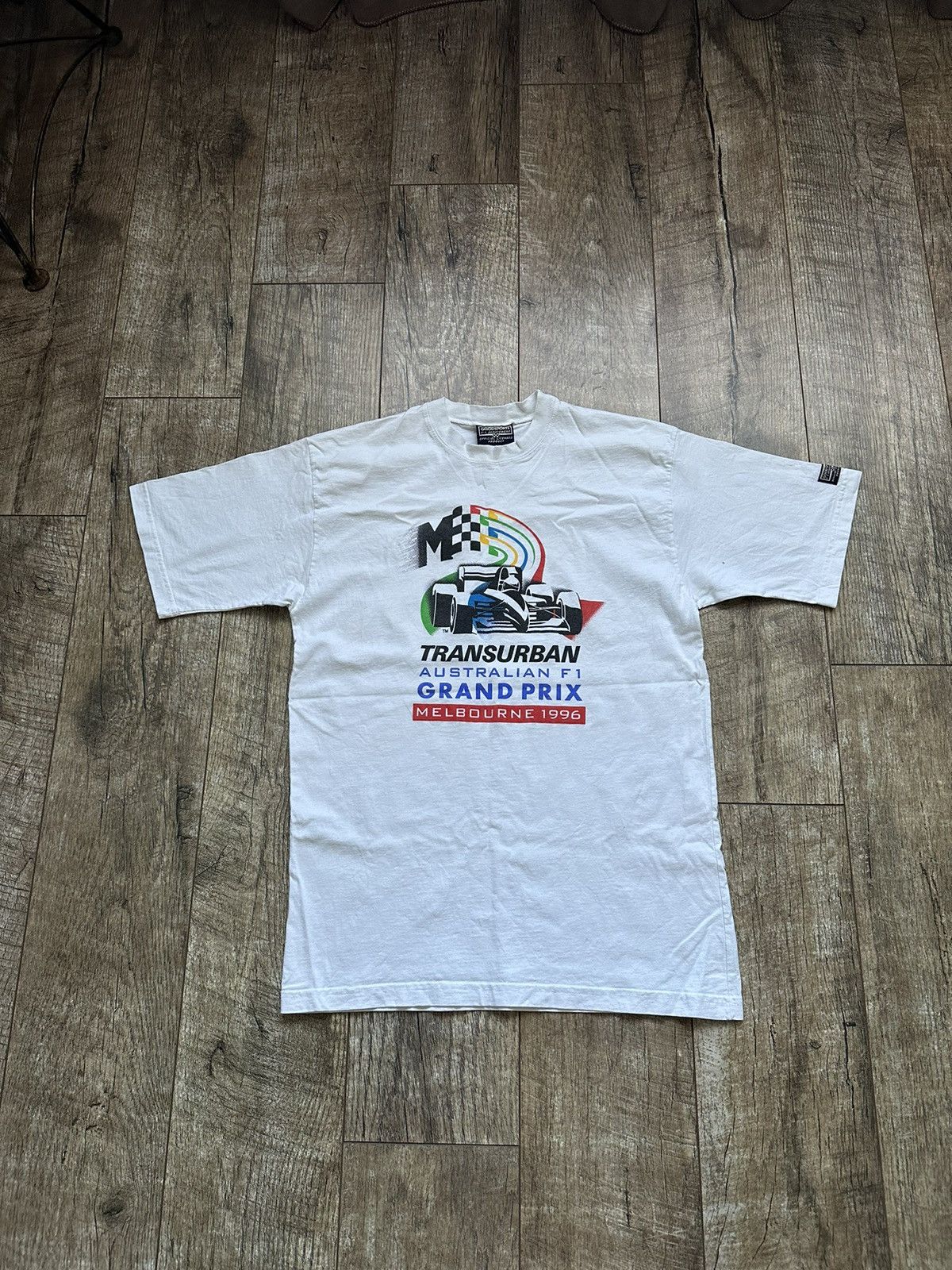 Formula 1 1996 Goodsports Australian Grand Prix F1 T Shirt Size US XL / EU 56 / 4 - 1 Thumbnail
