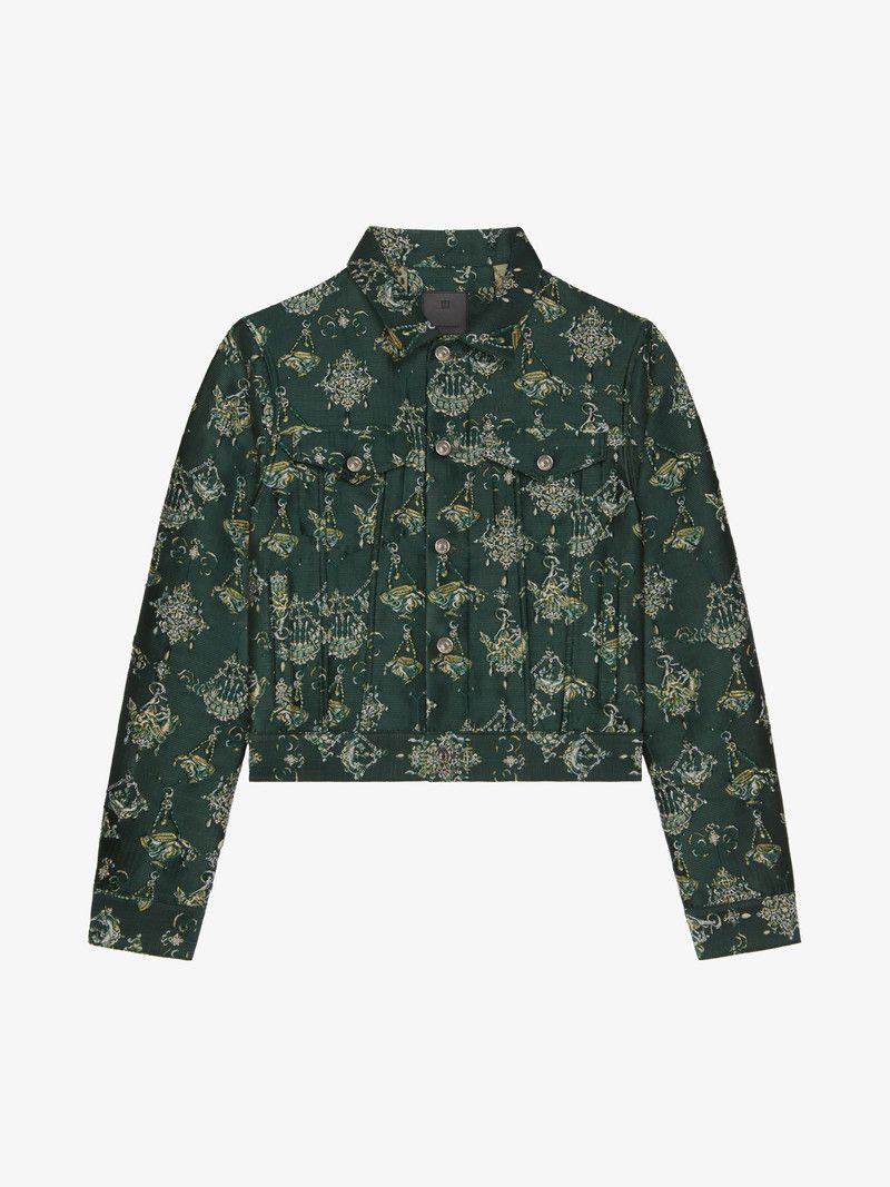 Givenchy o1n1vont0326 Jacket in Dark Green Size US M / EU 48-50 / 2 - 1 Thumbnail