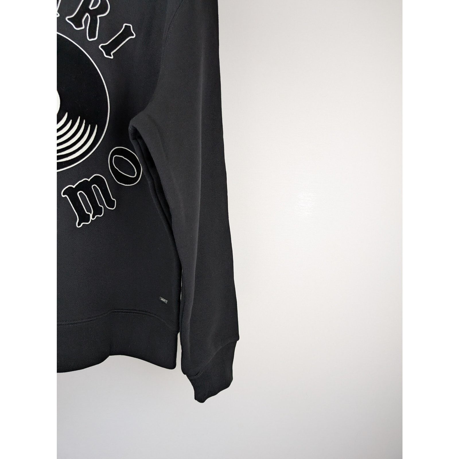 Amiri o1rshd1 Amiri Preemo Record Crewneck Sweatshirt in Black Size US M / EU 48-50 / 2 - 10 Thumbnail