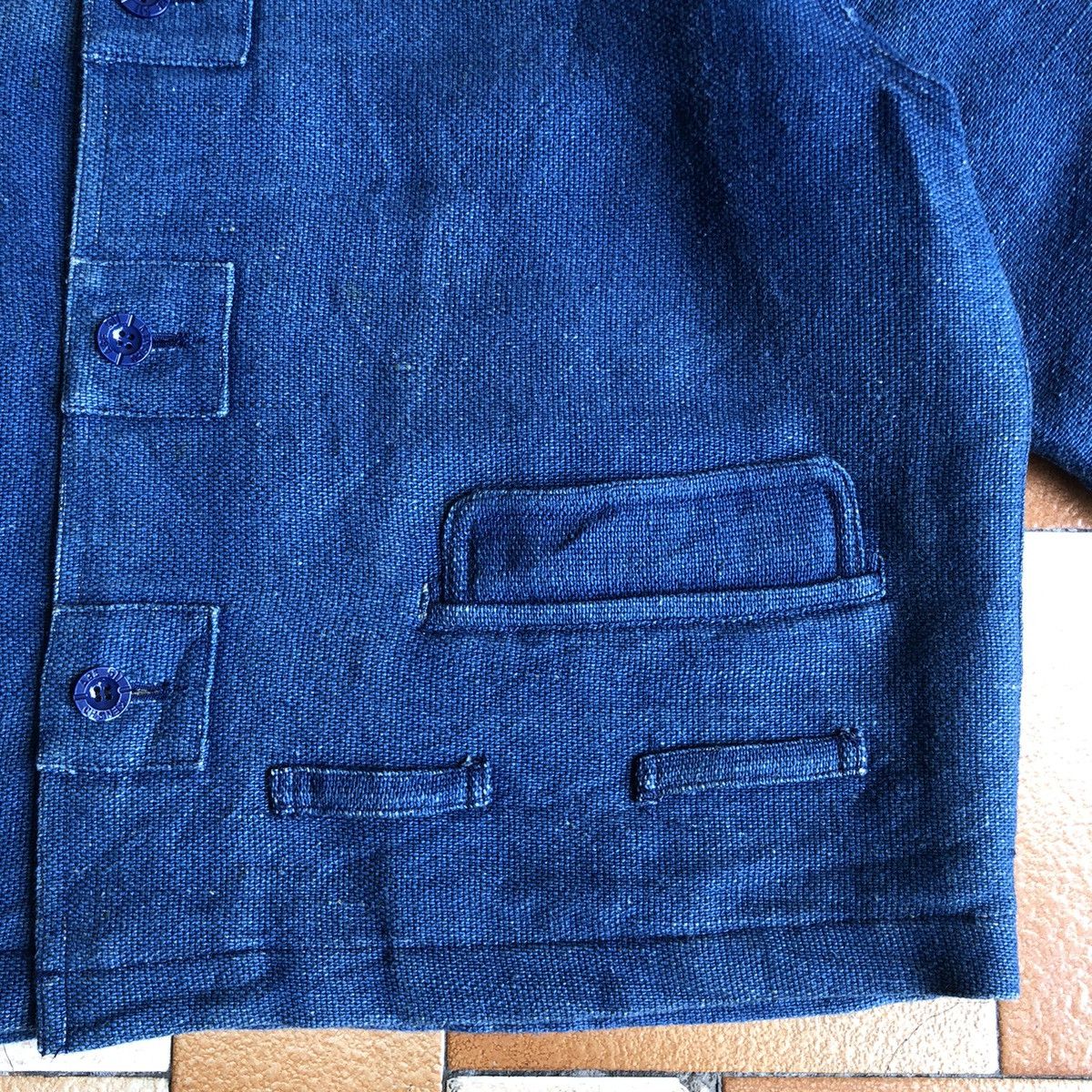Kensho Abe 511 KENSHO ABE indigo denim jacket Size US L / EU 52-54 / 3 - 11 Thumbnail