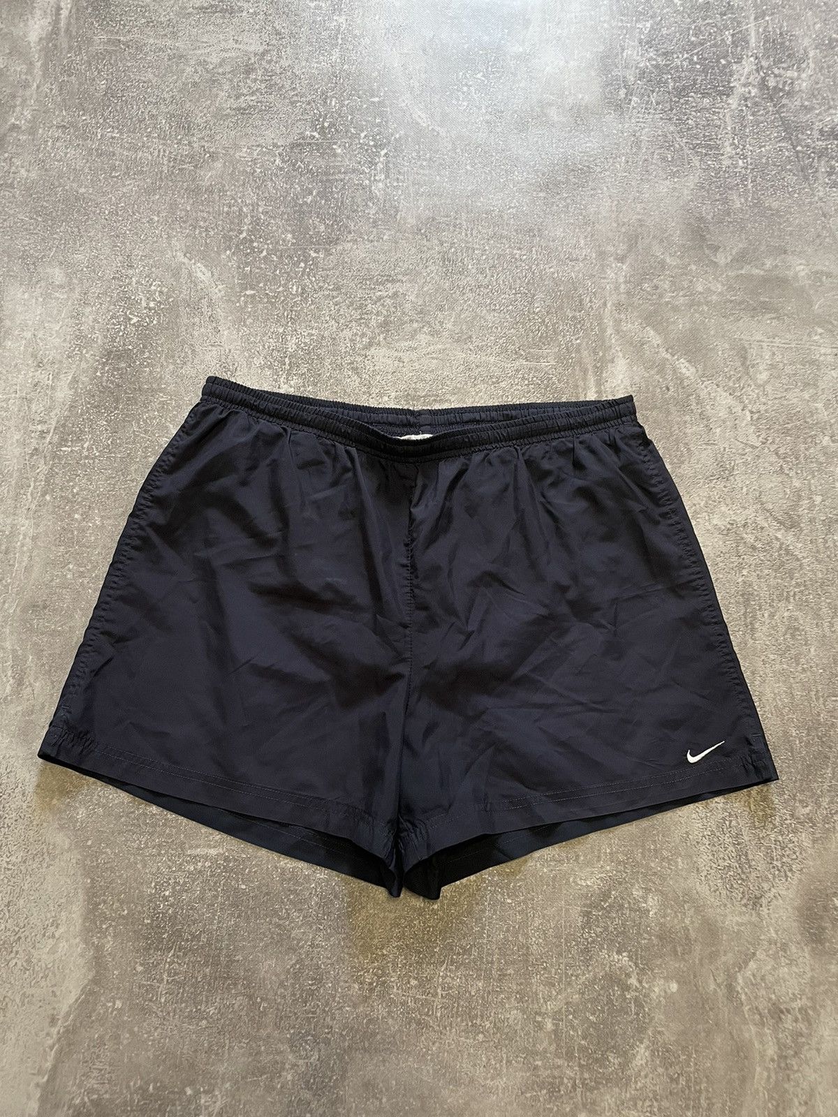 Nike × Vintage Vintage Nike Shorts Swoosh Logo Y2K Size US 32 / EU 48 - 1 Thumbnail