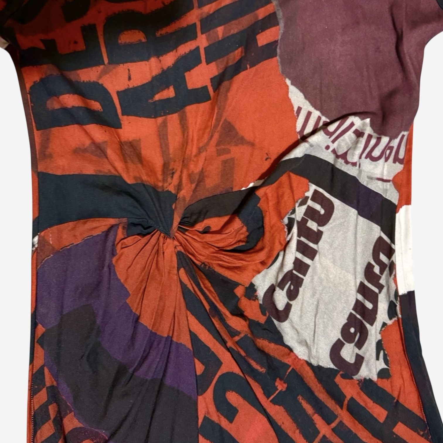 Desigual Desigual Dress Newspaper Print Y2K Size L / US 10 / IT 46 - 15 Thumbnail