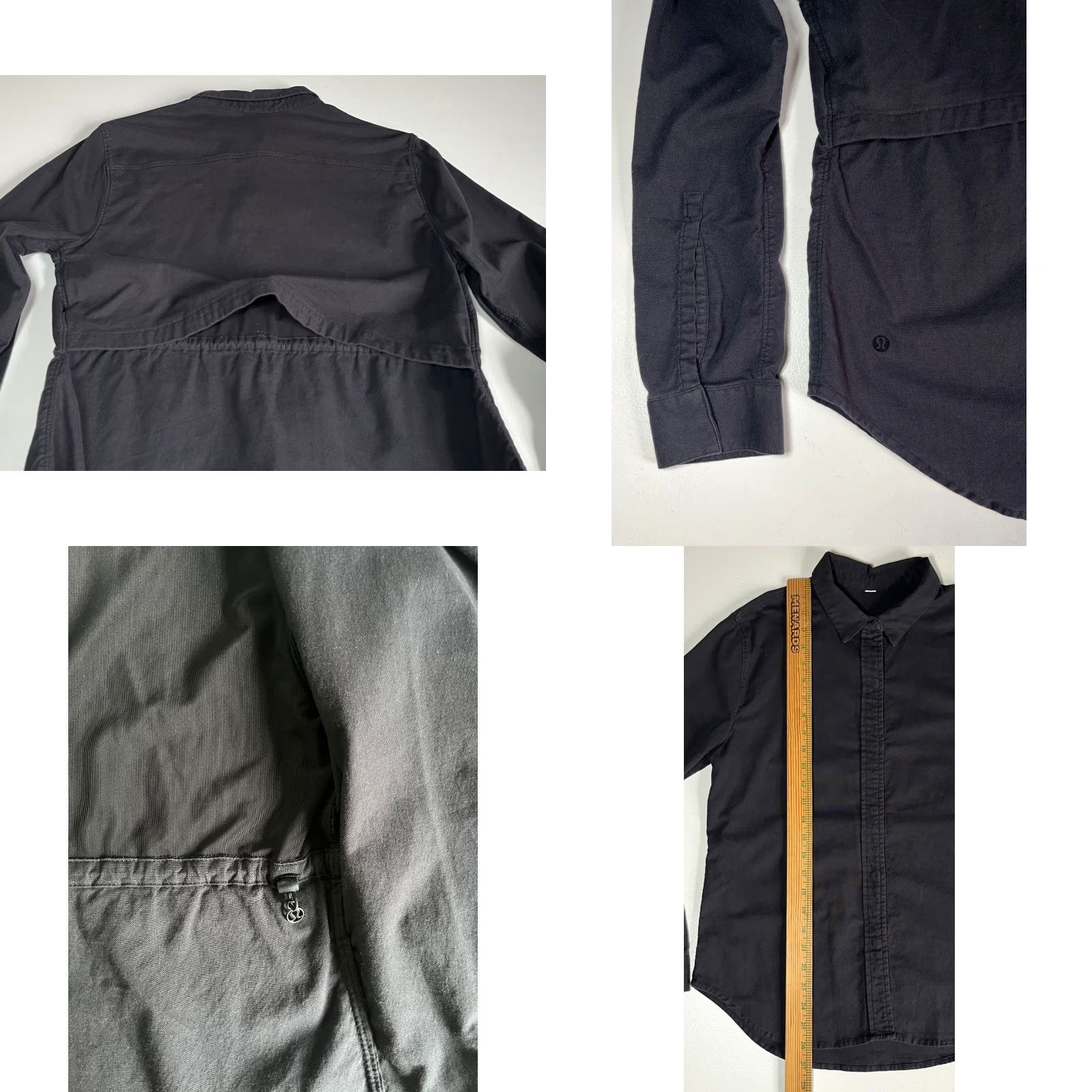 Lululemon VINTAGE Women’s Lululemon Getaway Shirt Black M Women Shirt M Black Classic Outdoor Activewear Walking Mens, Womens Size M / US 6-8 / IT 42-44 - 8 Thumbnail