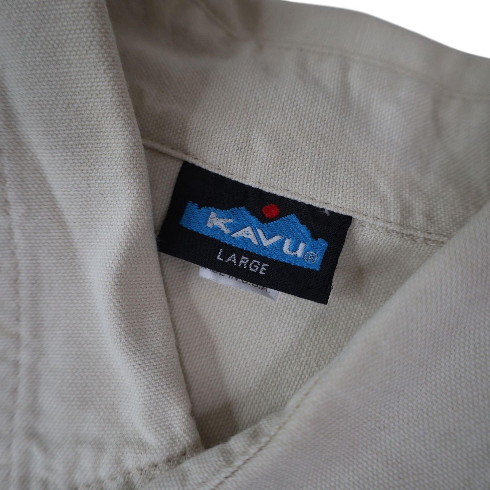 KAVU × Vintage Vintage Kavu Canvas Button Up Adventure Shirt Size US L / EU 52-54 / 3 - 6 Thumbnail