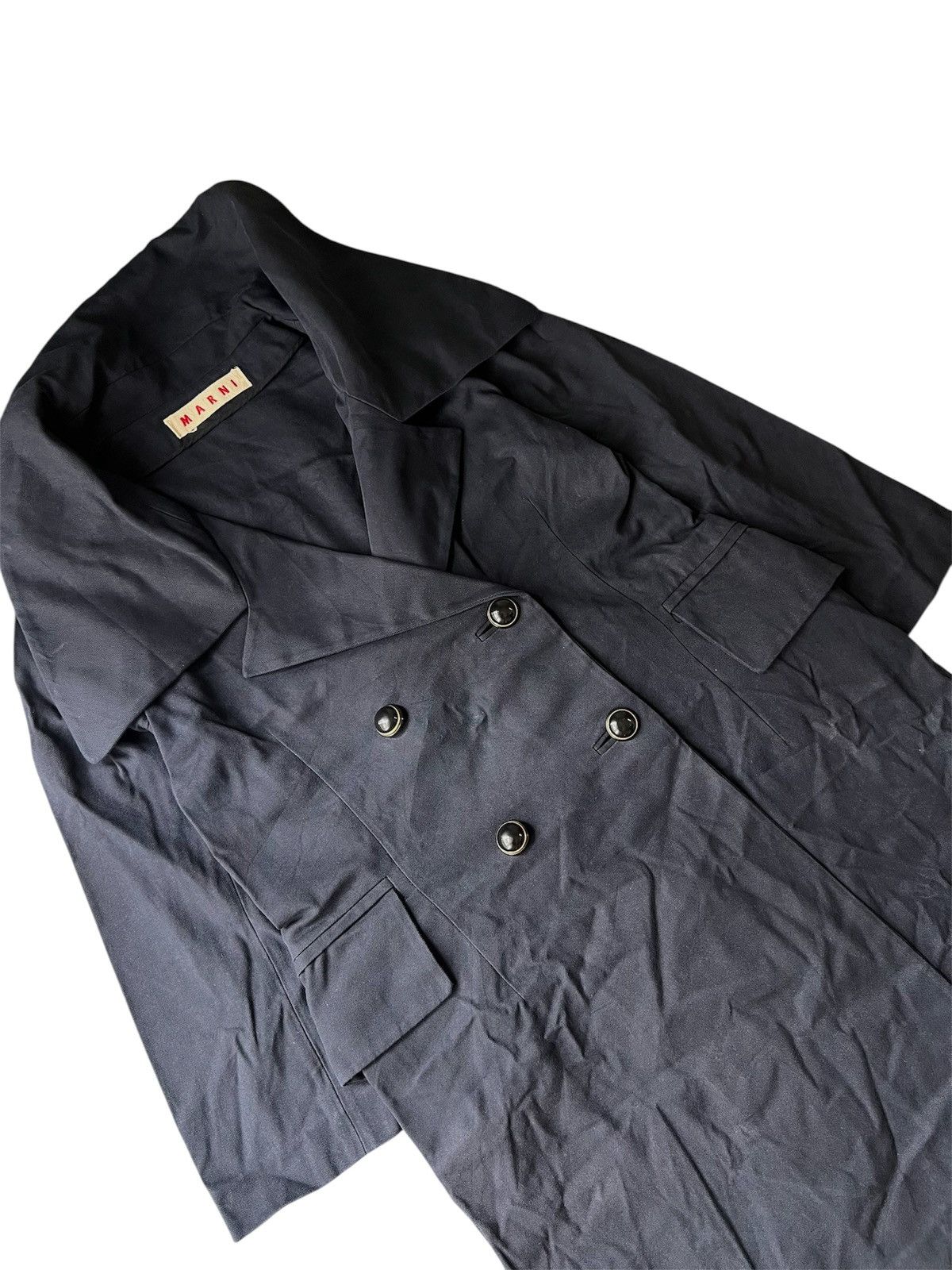 Marni Marni Coat Jacket Vintage Canvas Size XS / US 0-2 / IT 36-38 - 6 Thumbnail