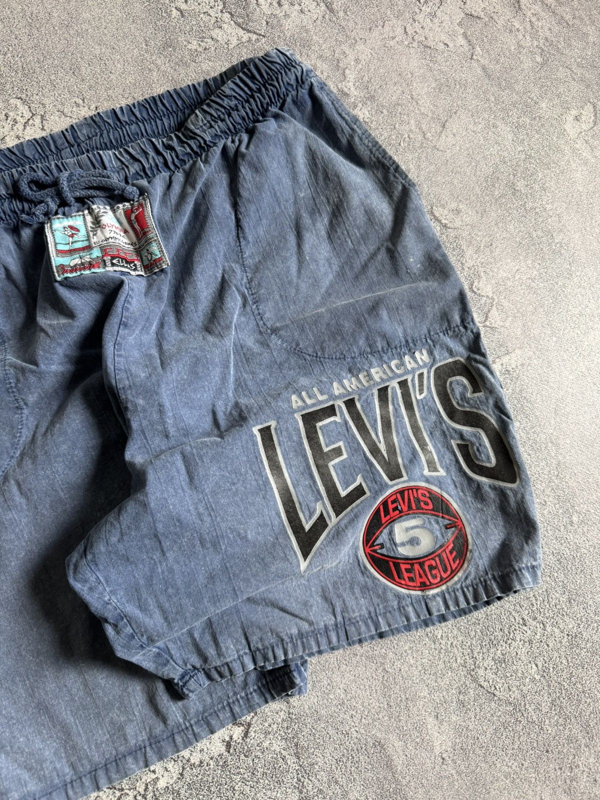 Levi's × Levi's Vintage Clothing × Vintage Levi’s Olympia 776 BC Olympic Games one size shorts vintage Size US 36 / EU 52 - 2 Thumbnail