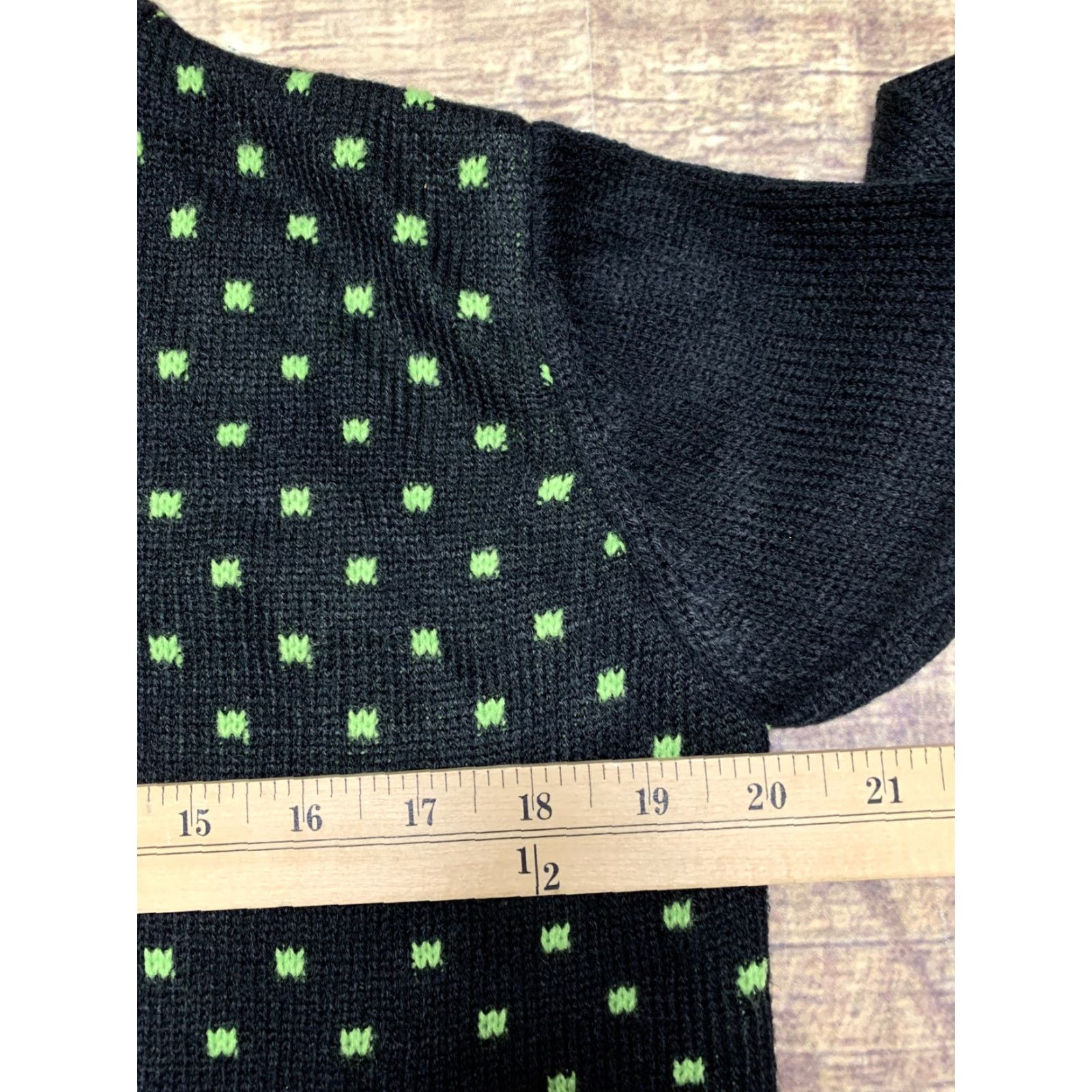 Vintage Ugly Christmas Sweater Are You Naughty or Nice Sequin Furry Women Size S Black Size S / US 4 / IT 40 - 6 Thumbnail