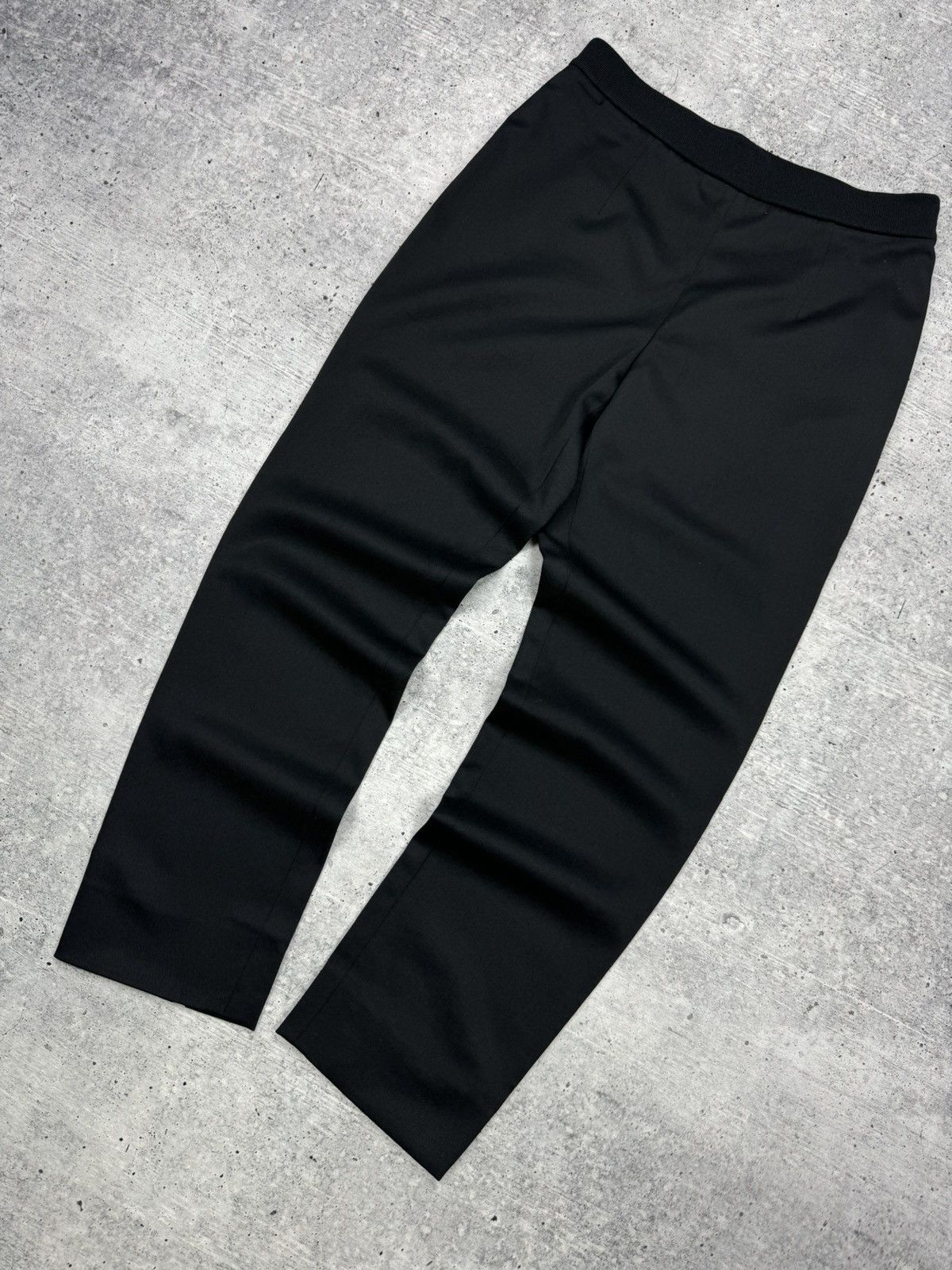 Designer × Jil Sander Vintage Jil Sander Luxury Y2K Style Black Zip Pants Trousers Size 27" / US 4 / IT 40 - 4 Thumbnail