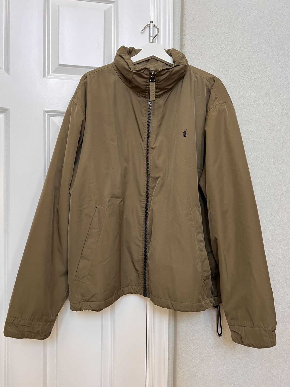 Polo Ralph Lauren Vintage olive khaki padded fleece jacket xxl Size US XXL / EU 58 / 5 - 4 Thumbnail