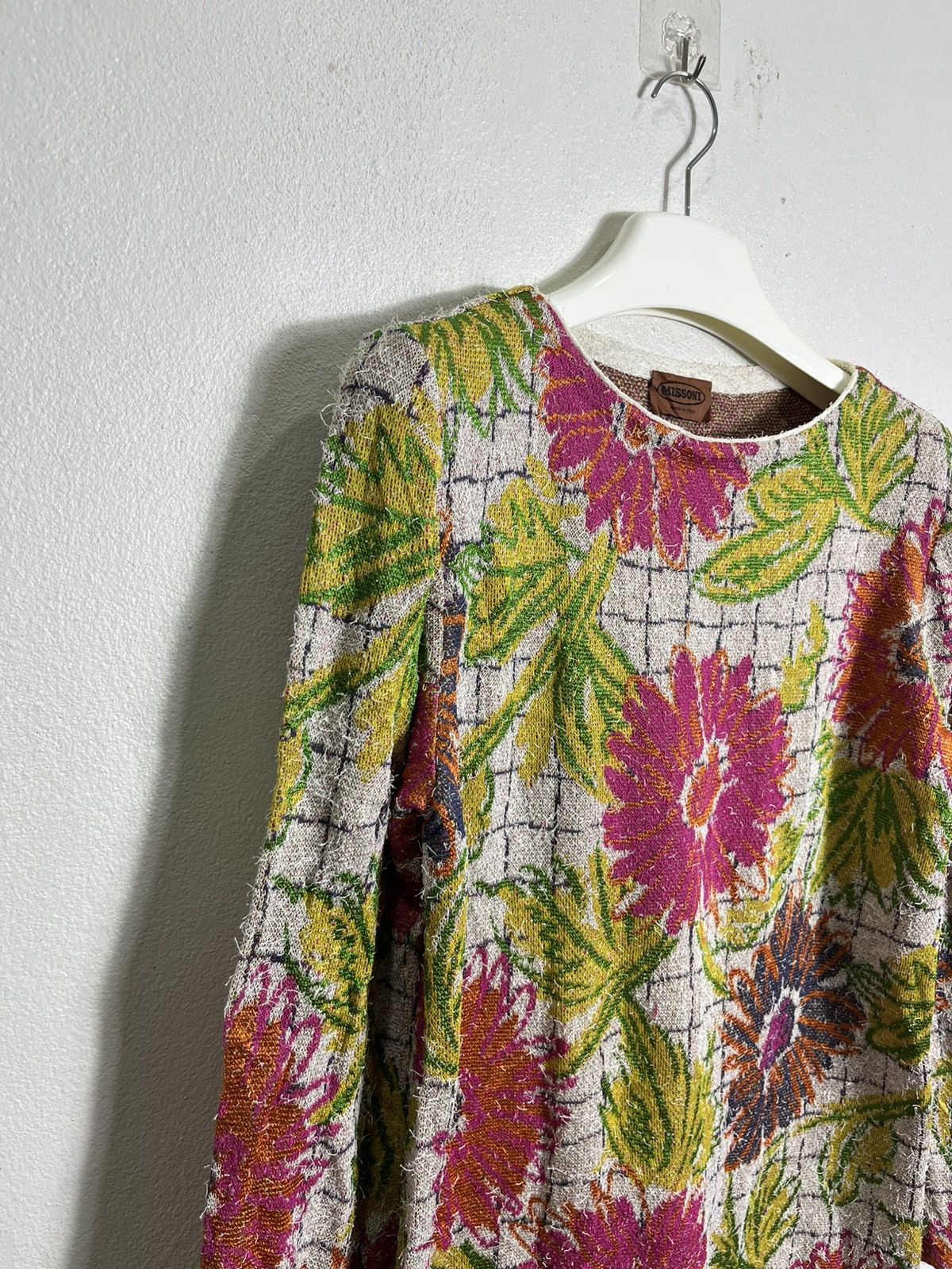 Vintage Vintage MISSONI MOHAIR Pullover Size US M / EU 48-50 / 2 - 3 Thumbnail