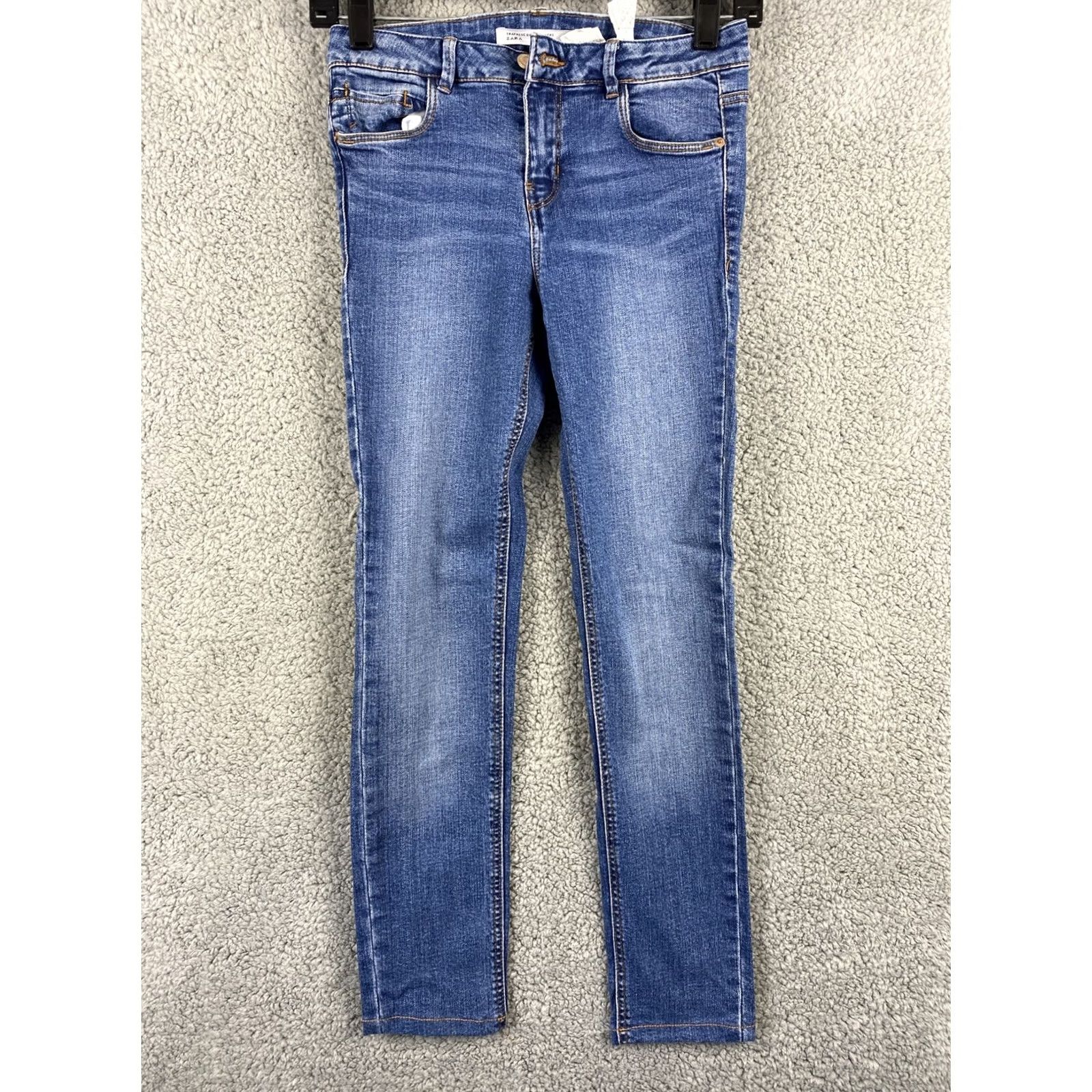 Zara Zara Jeans Skinny Ankle Women's Size 2 Mid Rise Stretch Denim Dark Wash 31-24 Size 26" / US 2 / IT 38 - 2 Thumbnail