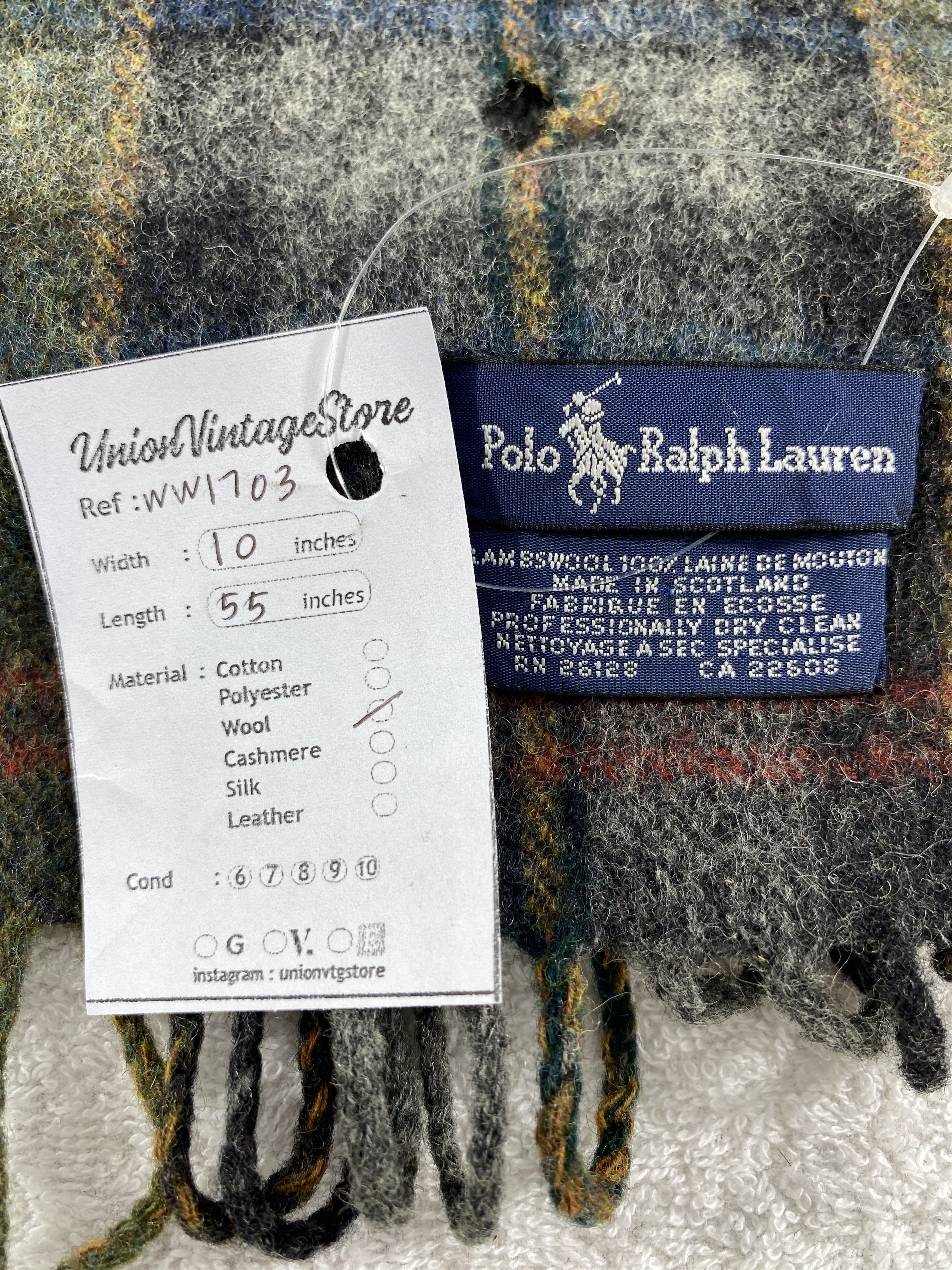 Polo Ralph Lauren Polo Ralph Lauren Scarf / Muffler / Neckwear - WW1703 Size ONE SIZE - 6 Thumbnail