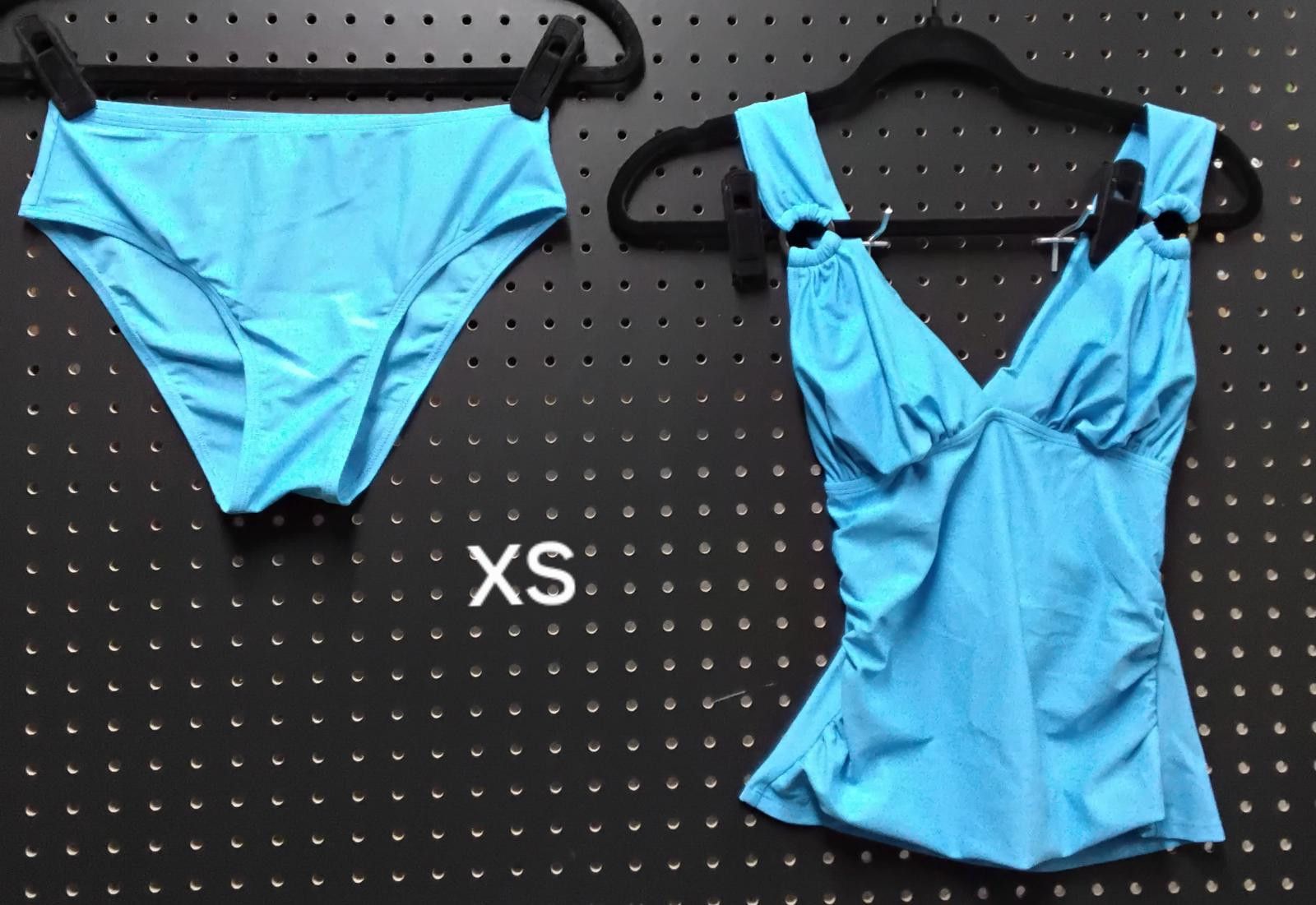 Unknown London Bright Blue Two-Piece Swimsuit XS - Act Fast! Size ONE SIZE - 1 Thumbnail