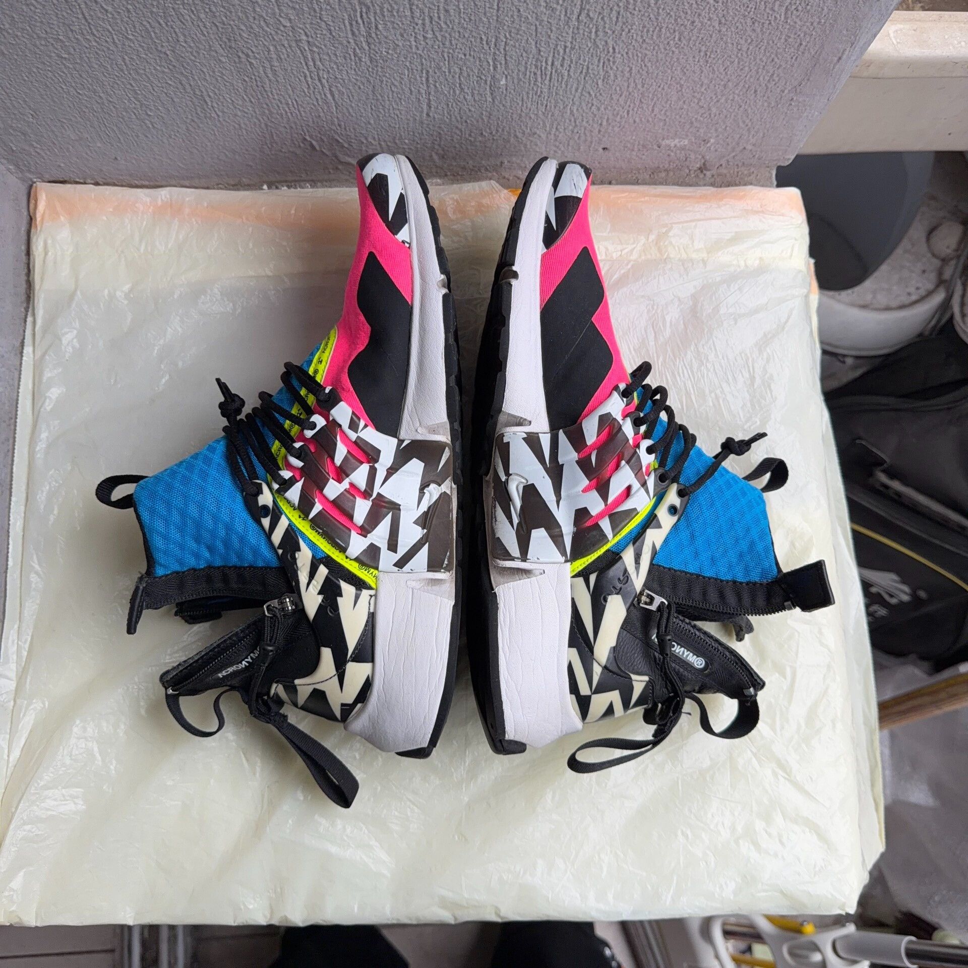 Nike Acronym x Nike Air Presto Mid "Cotton Candy" Size US 10 / EU 43 - 6 Thumbnail