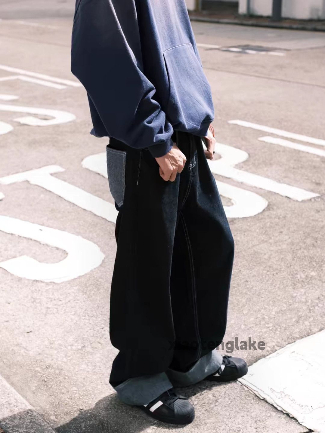 Designer × Jean × Vintage utility y2k skate hiphop dance loose baggy jeans Size US 28 / EU 44 - 7 Thumbnail