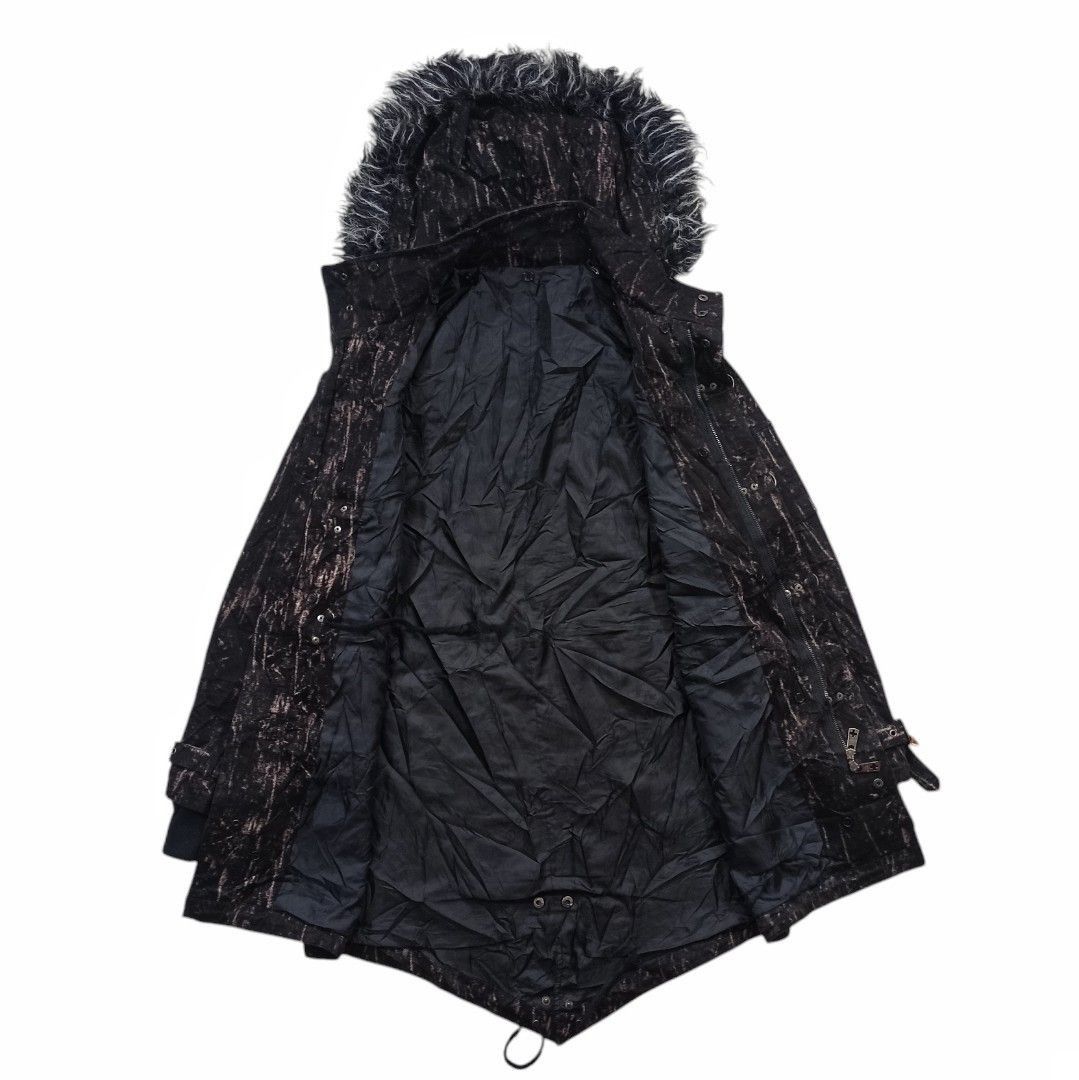 Beauty Beast × Hysteric Glamour × Japanese Brand 2000 Japanese retro punk fur parka jacket Size US L / EU 52-54 / 3 - 2 Thumbnail