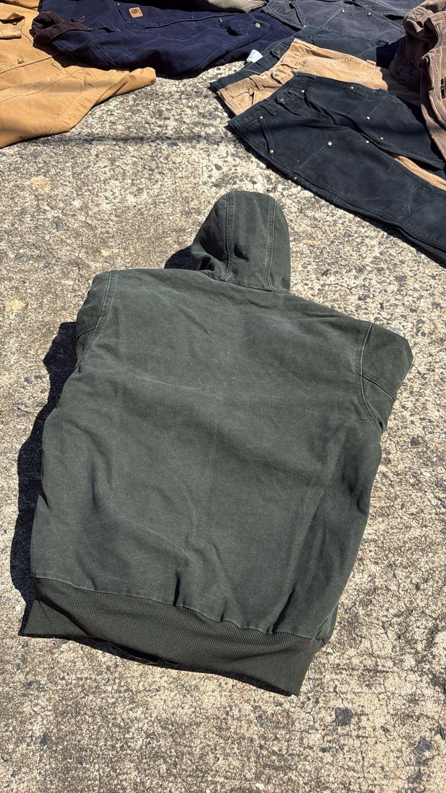 Carhartt Carhartt Hooded Jacket Olive Green Size US L / EU 52-54 / 3 - 4 Thumbnail