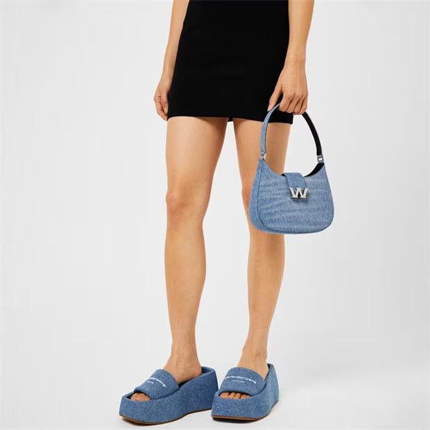 Alexander Wang o1g2r1mq0824 Taji Pltfrm Sandals in Blue Size US 10 / IT 40 - 5 Thumbnail