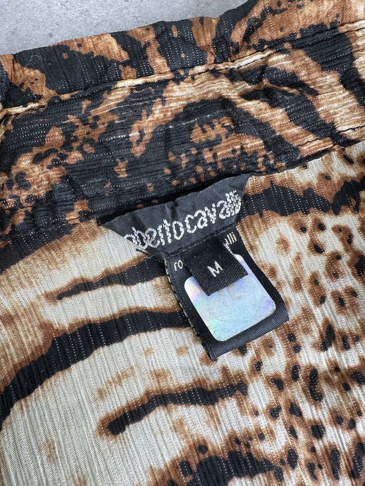Just Cavalli × Roberto Cavalli Roberto Cavalli Blouse Size M / US 6-8 / IT 42-44 - 2 Thumbnail