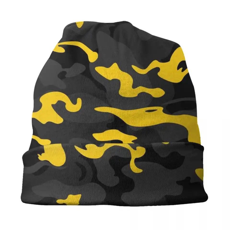 Vintage Camo Style Skullies Beanies Caps Size ONE SIZE - 3 Thumbnail