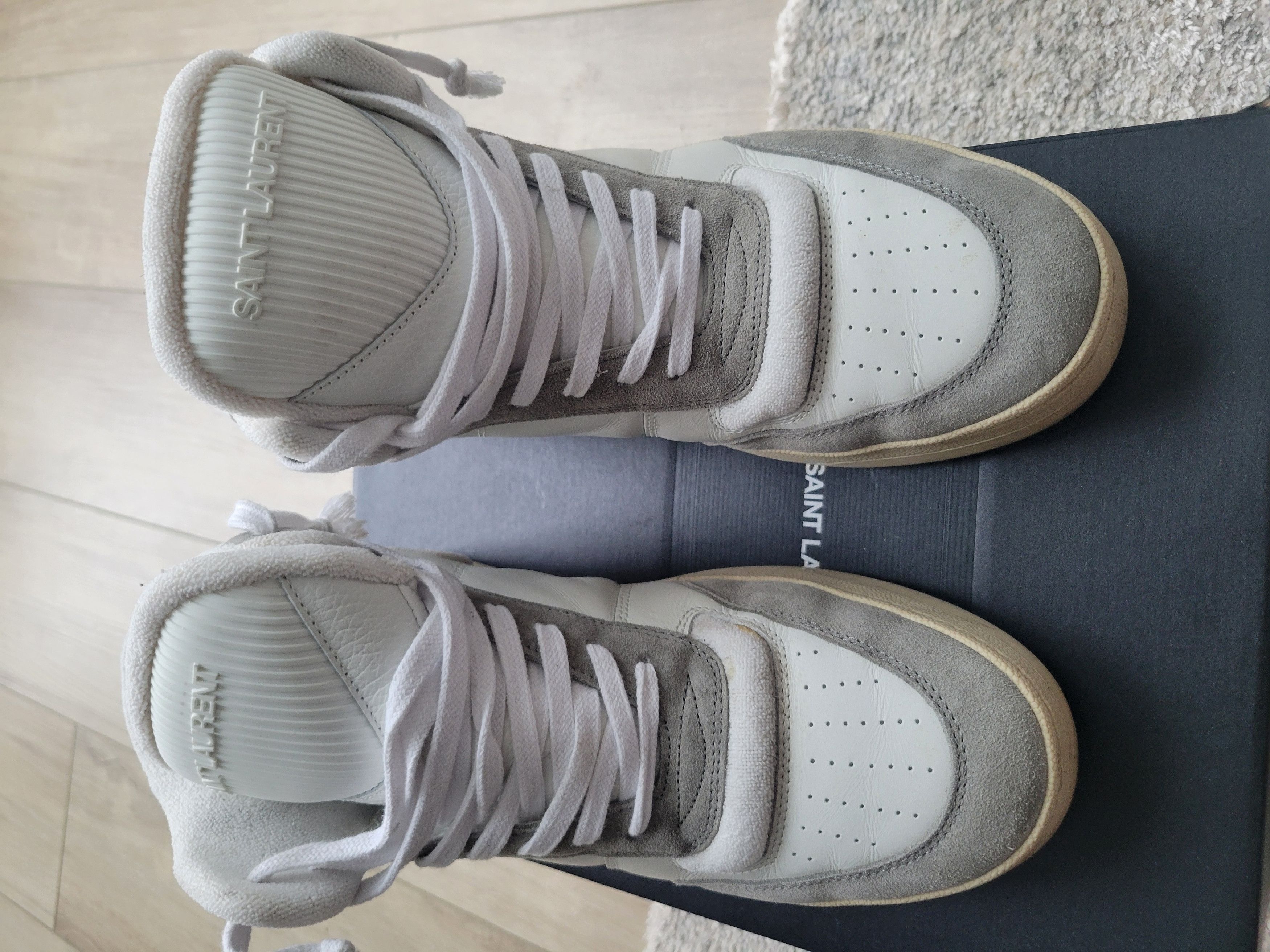 Saint Laurent Paris High top 80 Size US 10 / EU 43 - 13 Thumbnail