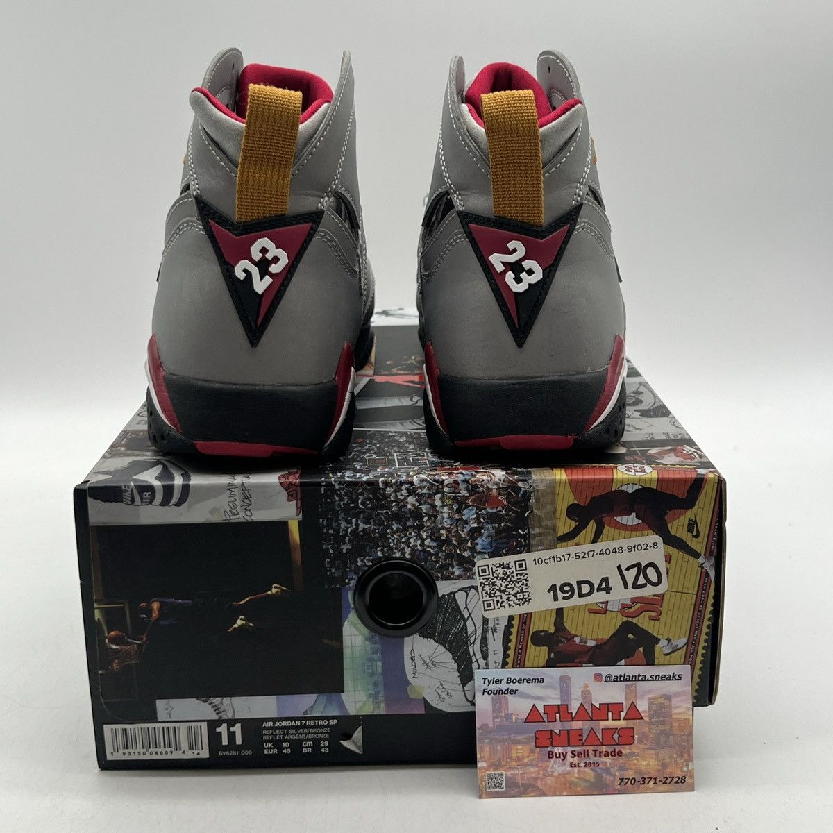 Jordan Brand Air Jordan 7 reflections of a champion Size US 11 / EU 44 - 3 Thumbnail