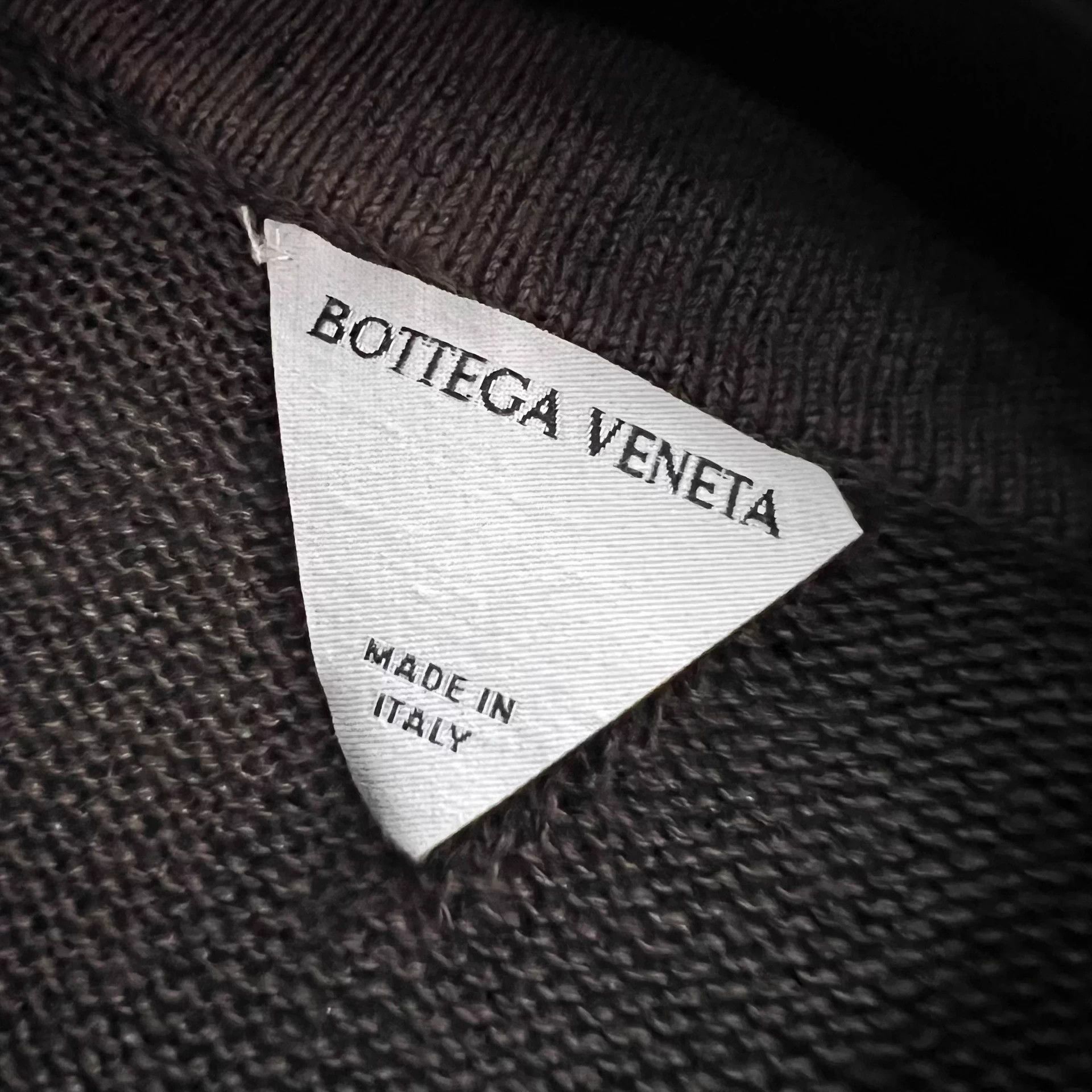 Bottega Veneta BV Deep Brown Tri-Patch Short-Sleeve Polo M Size US M / EU 48-50 / 2 - 2 Thumbnail