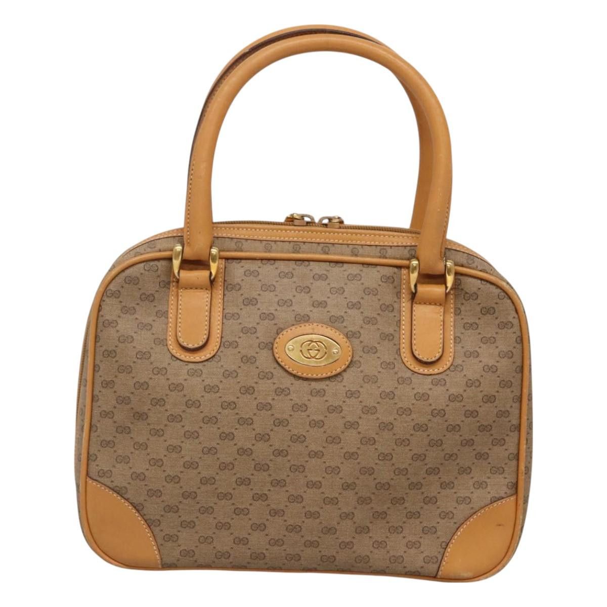 Gucci GUCCI Micro GG Supreme Hand Bag Pvc Beige Gold 000 39 000 39 Size ONE SIZE - 2 Thumbnail