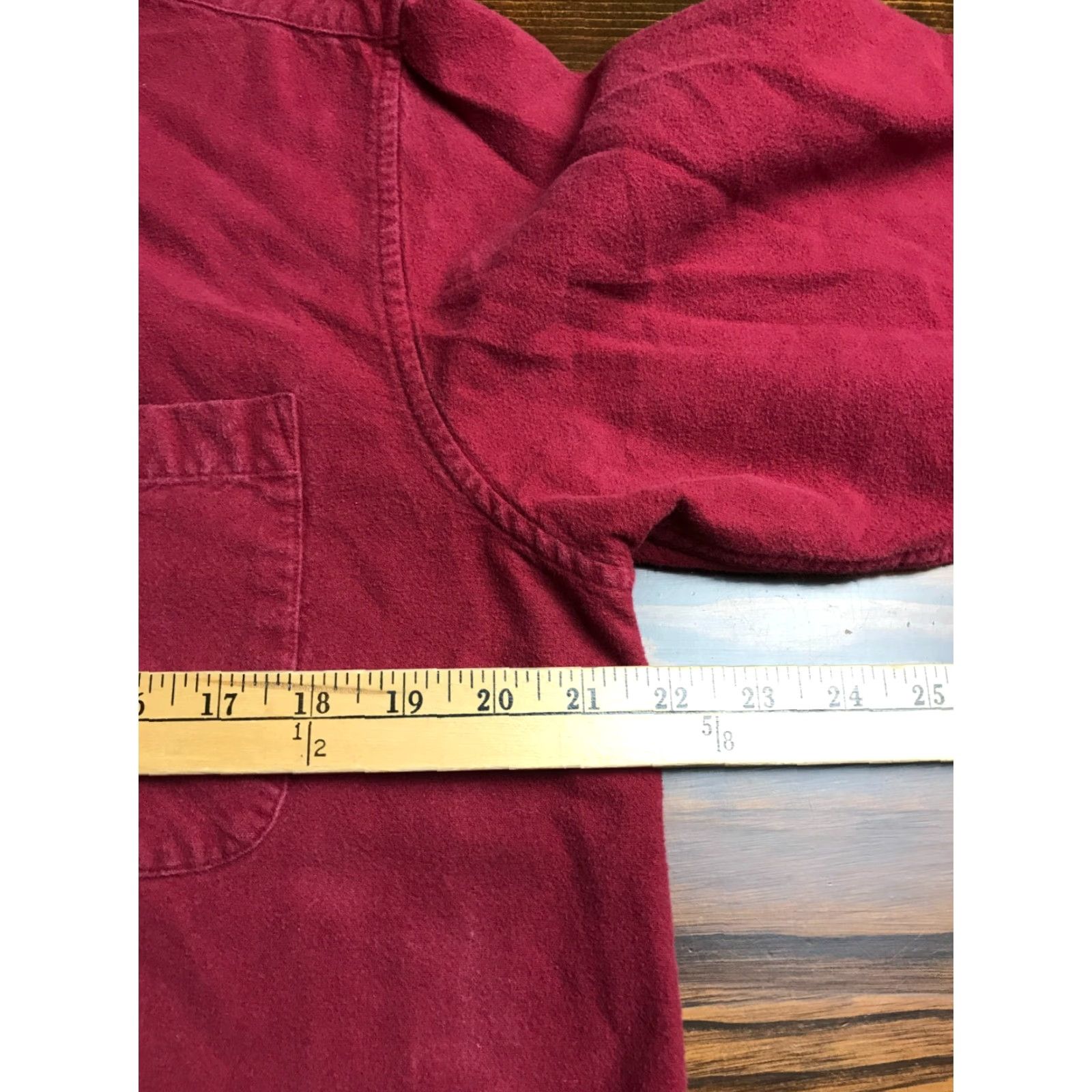 Vintage Field Gear Shirt Men's Medium Red Flannel Button Up Long Sleeve Size US M / EU 48-50 / 2 - 3 Thumbnail