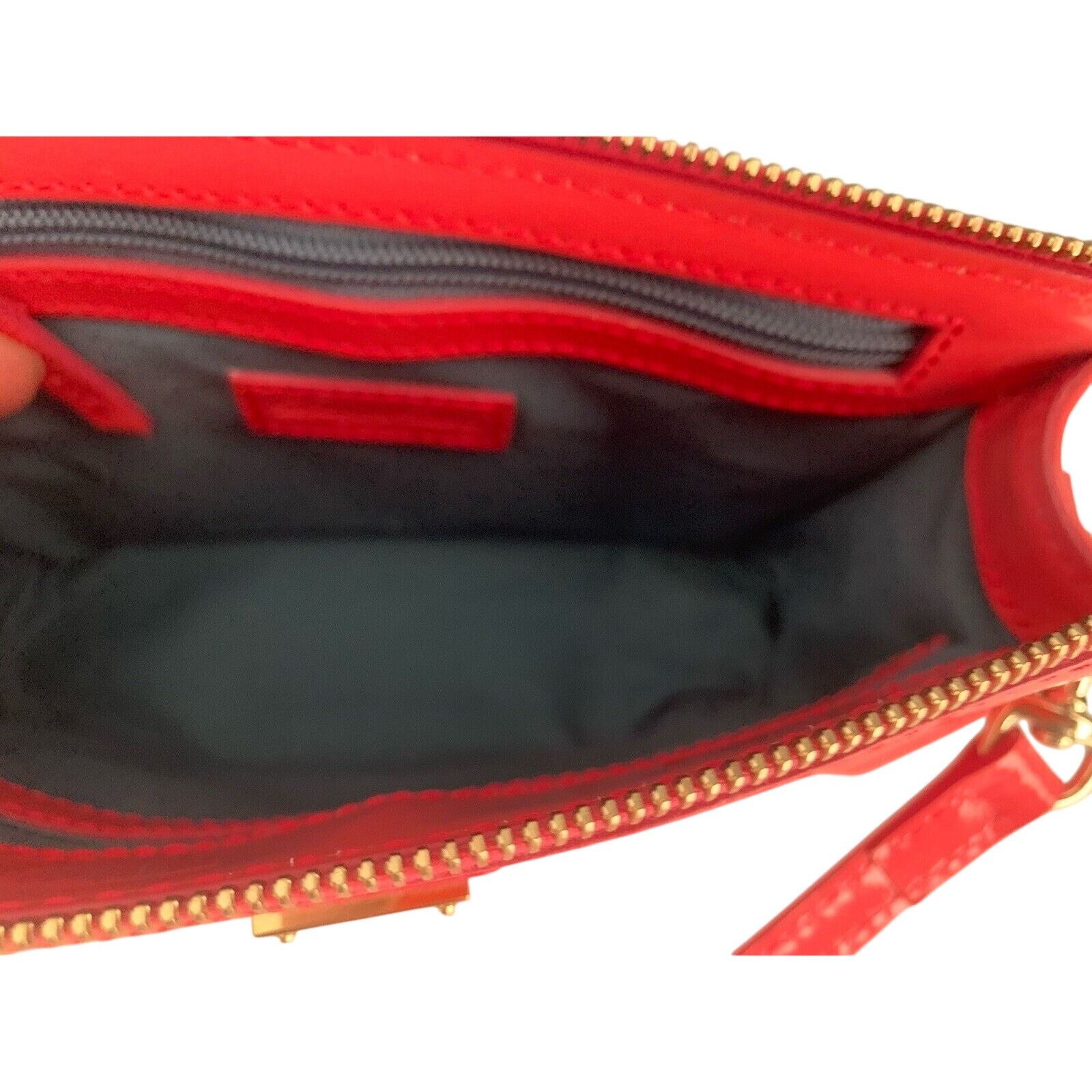 Dooney & Bourke Dooney & Bourke Patent Leather Hot Pink Janine Crossbody Size ONE SIZE - 5 Thumbnail