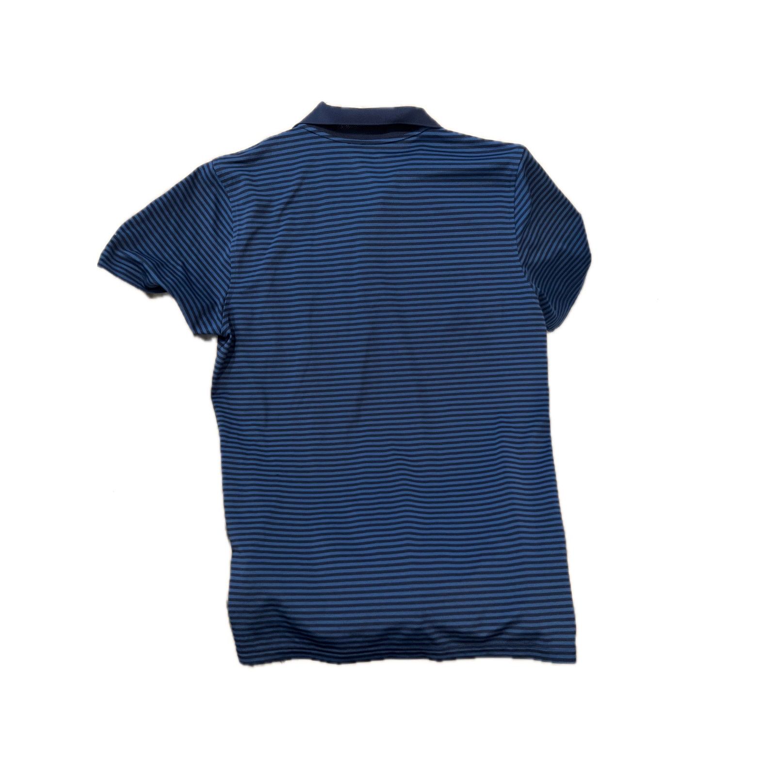 Brooks Brothers Brooks Brothers Blue Striped Polo Golf Shirt Mens L Size US L / EU 52-54 / 3 - 2 Thumbnail